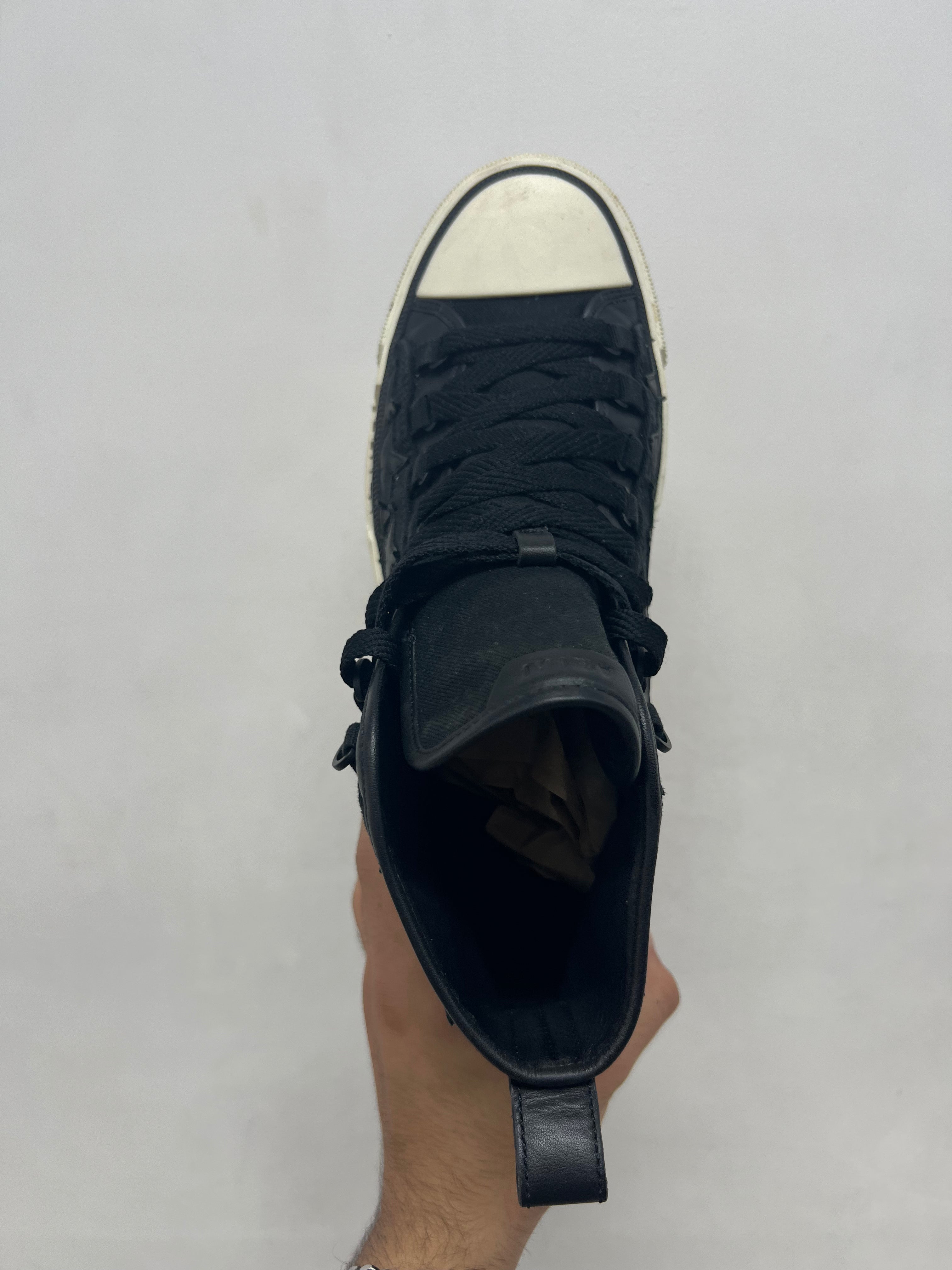 Amiri Black Stars Hi Sneakers