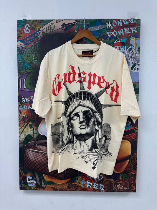Godspeed ROME Bone Tee (S M L) New
