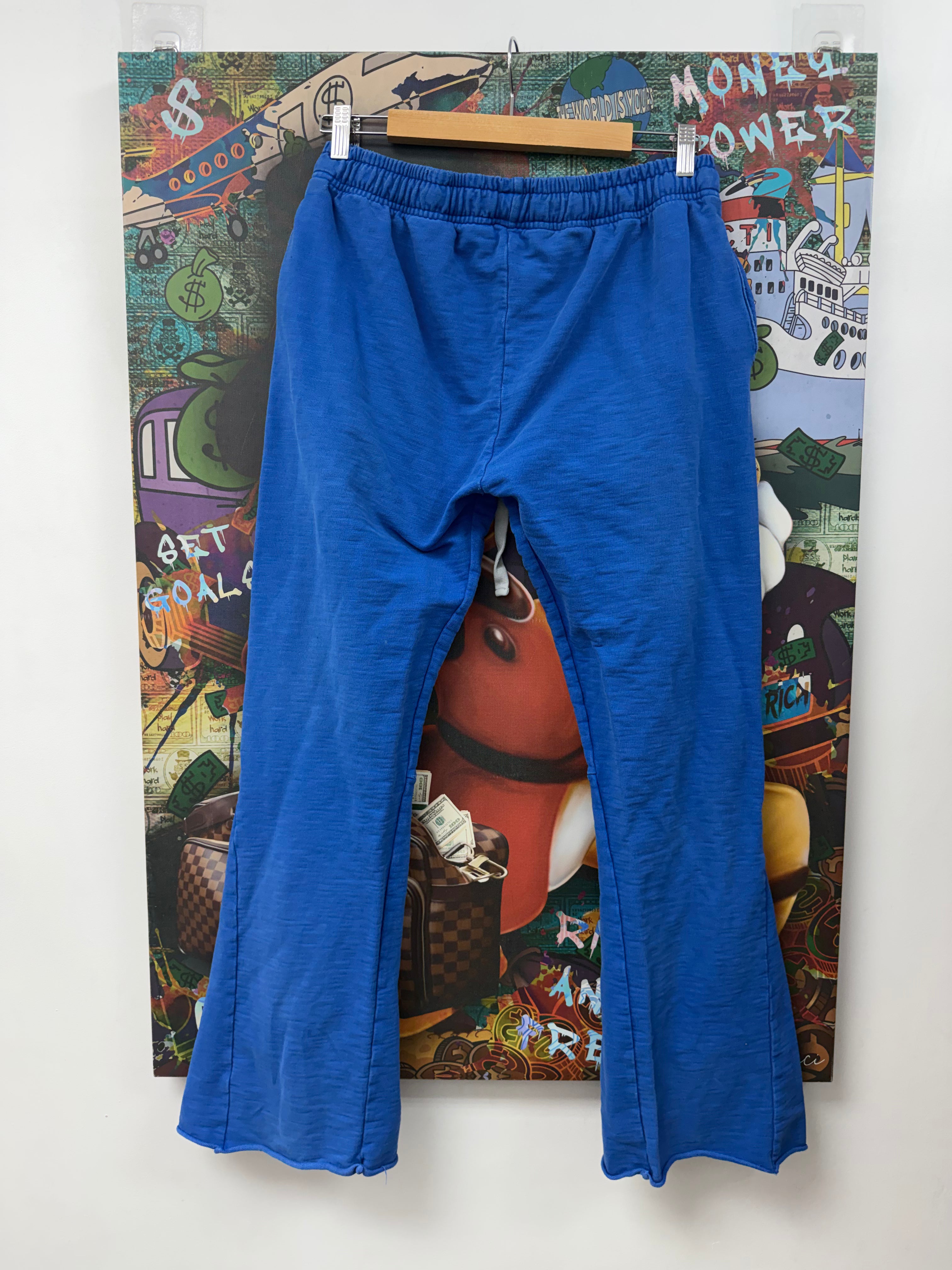 Hellstar Blue Racer Flared Sweats