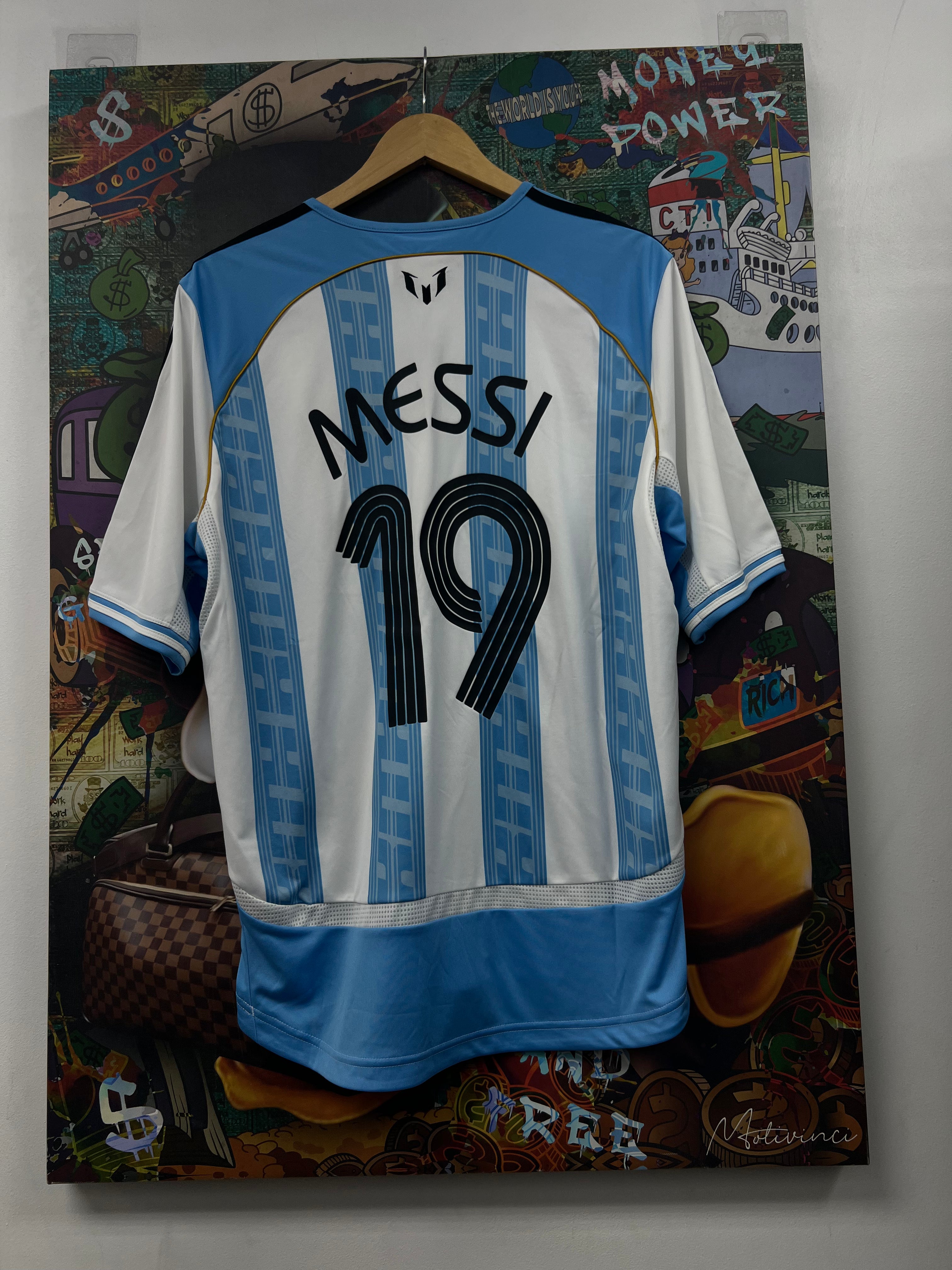 Kith x Adidas Argentina 15th Aniversary Messi Jersey