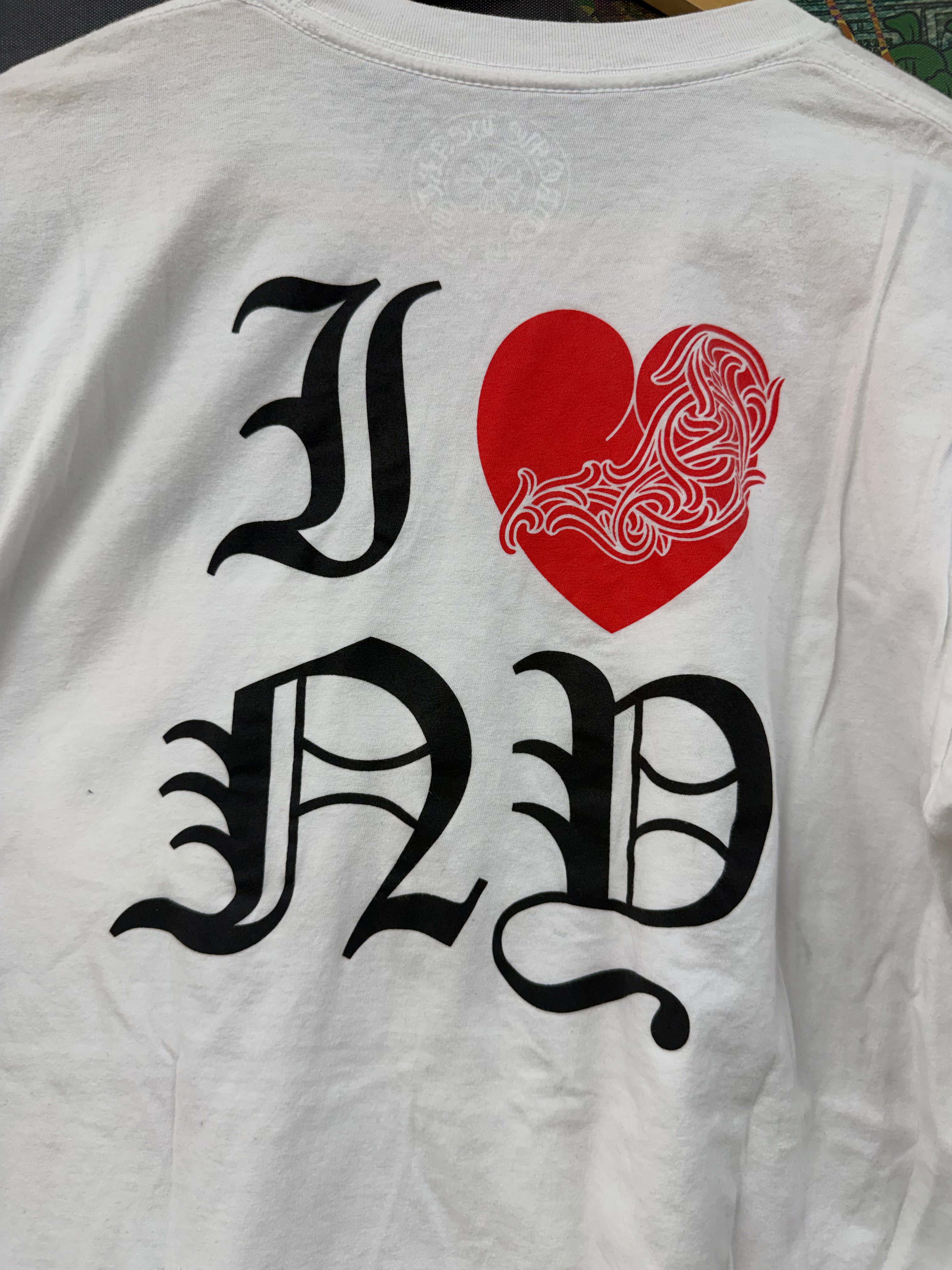 Chrome Hearts White Love You Long Sleeve