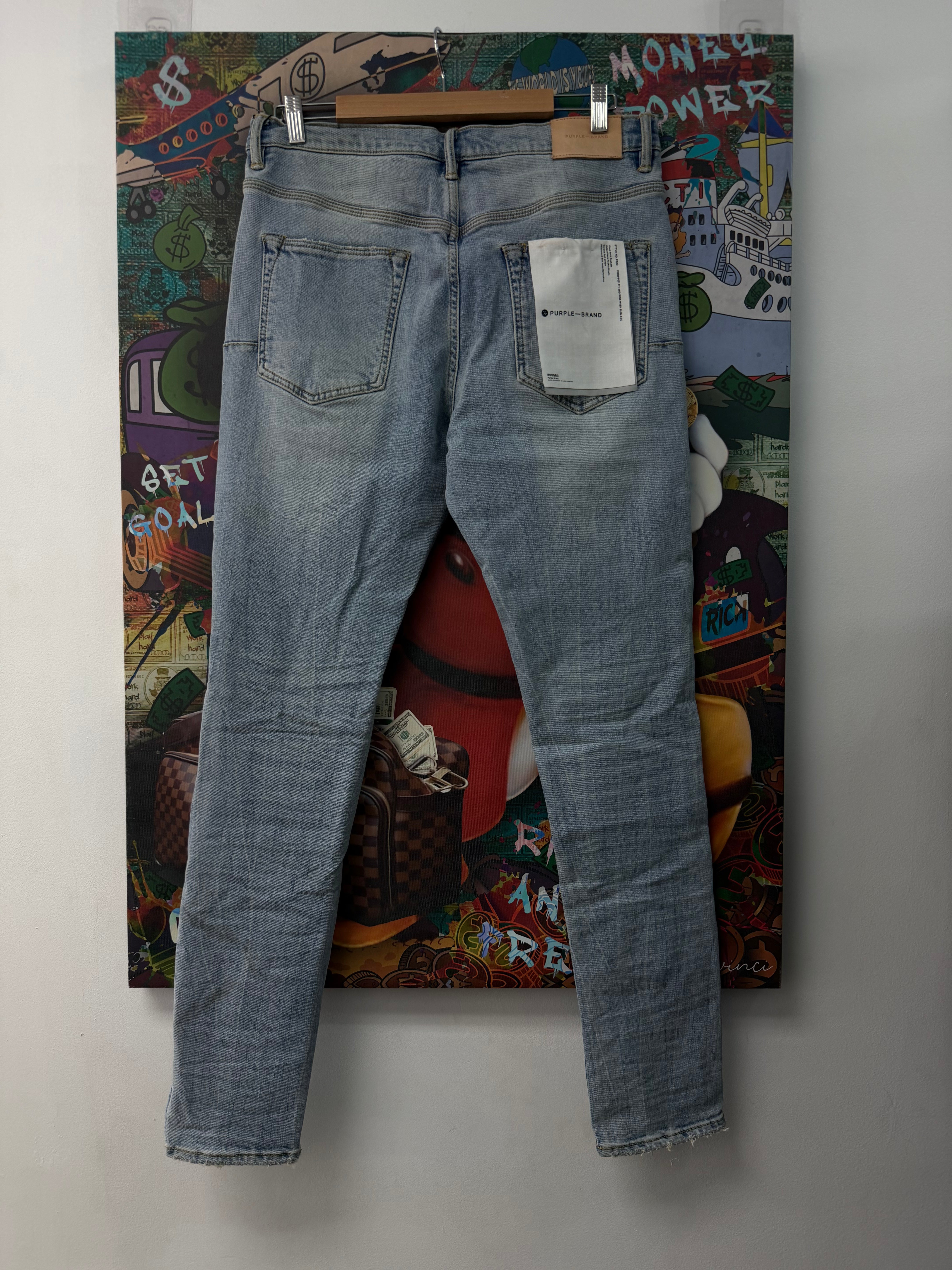 Purple Jeans LightWash Thrasher