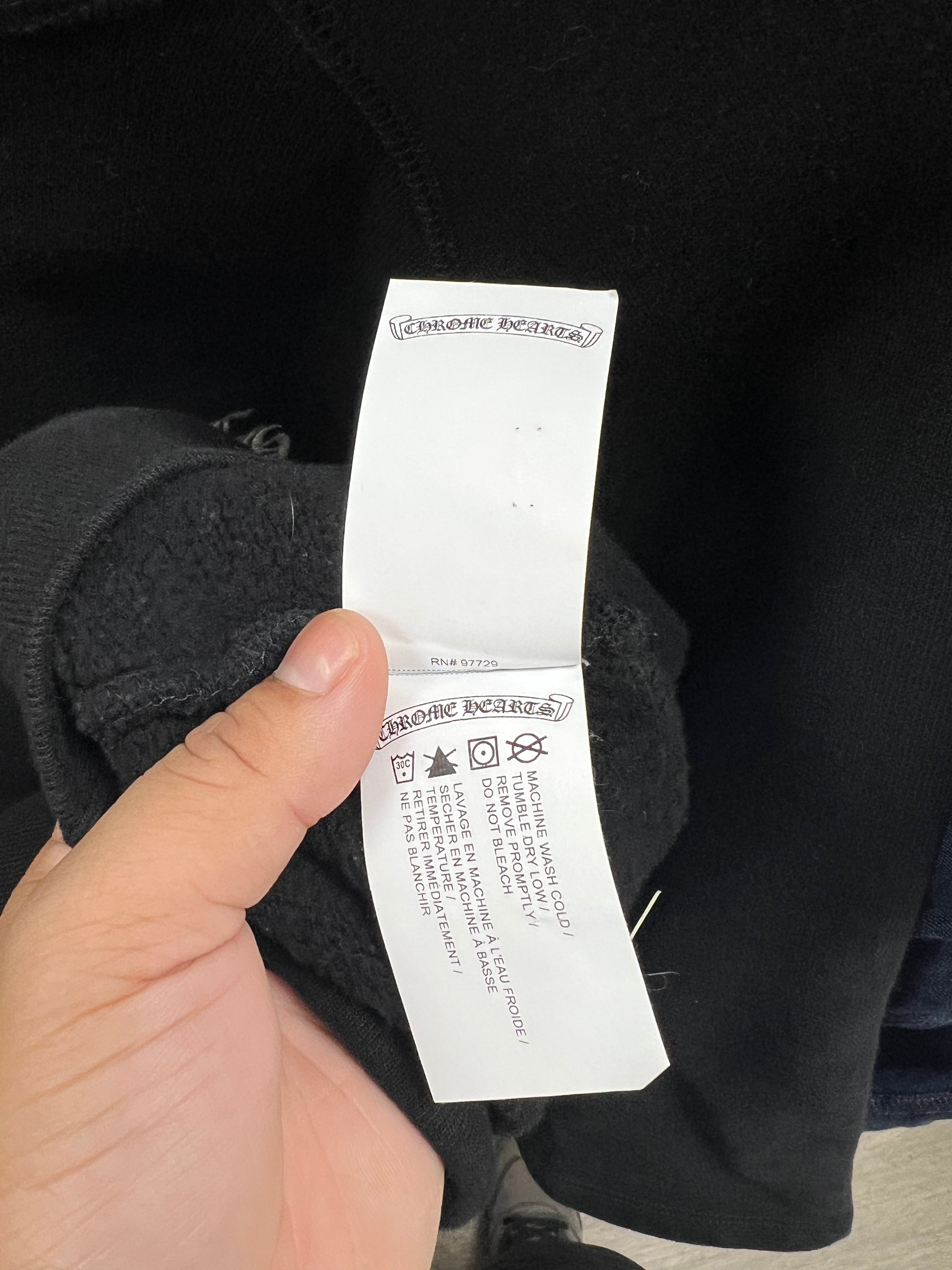 Chrome Hearts Black Slo Ride Thick Shirt