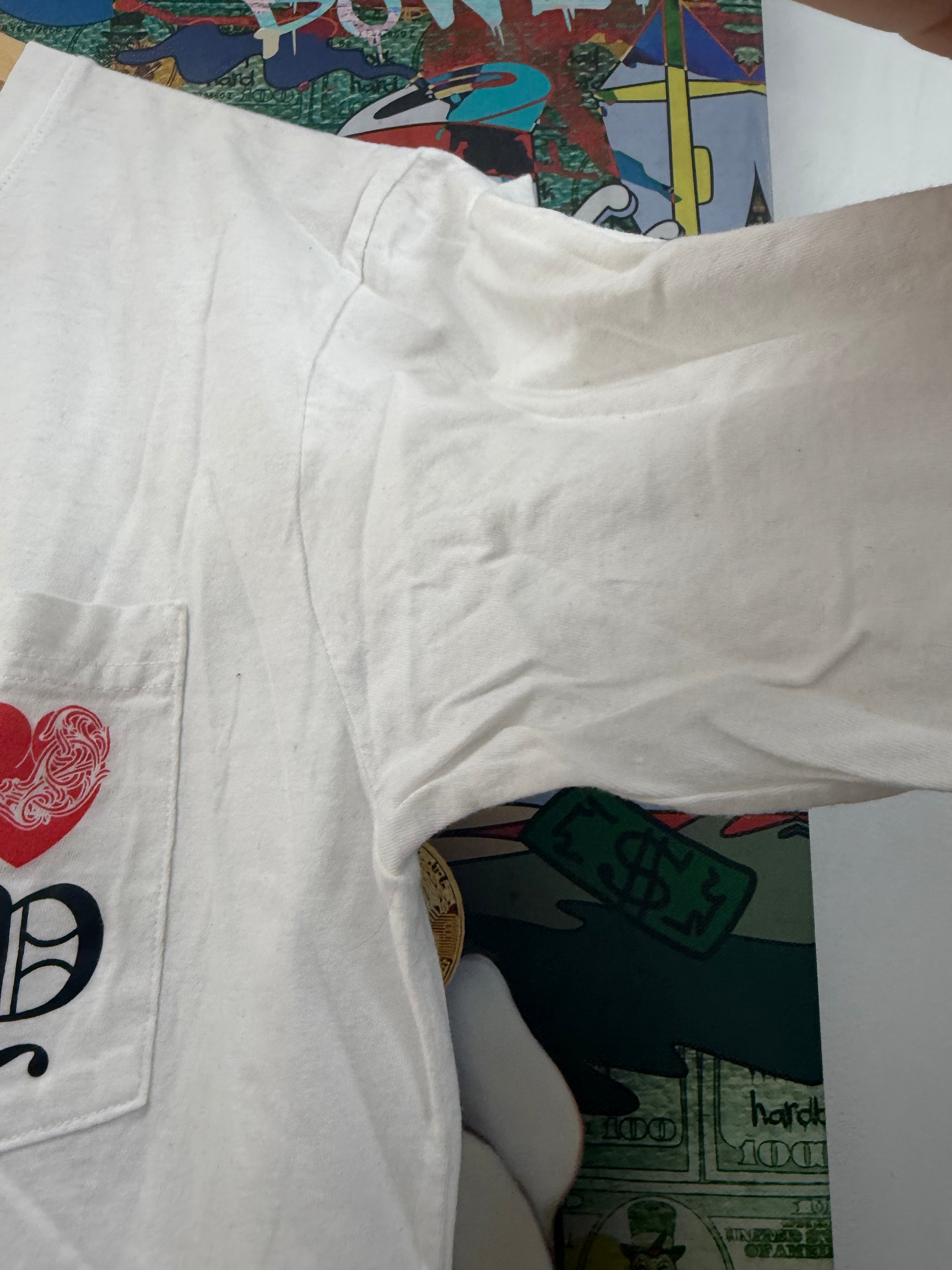 Chrome Hearts White Love You Long Sleeve