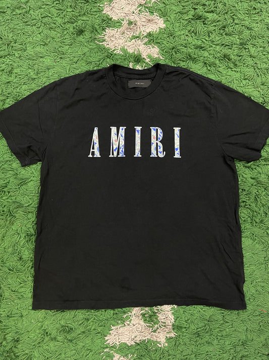 Amiri Pajama Paisley Core Logo Tee