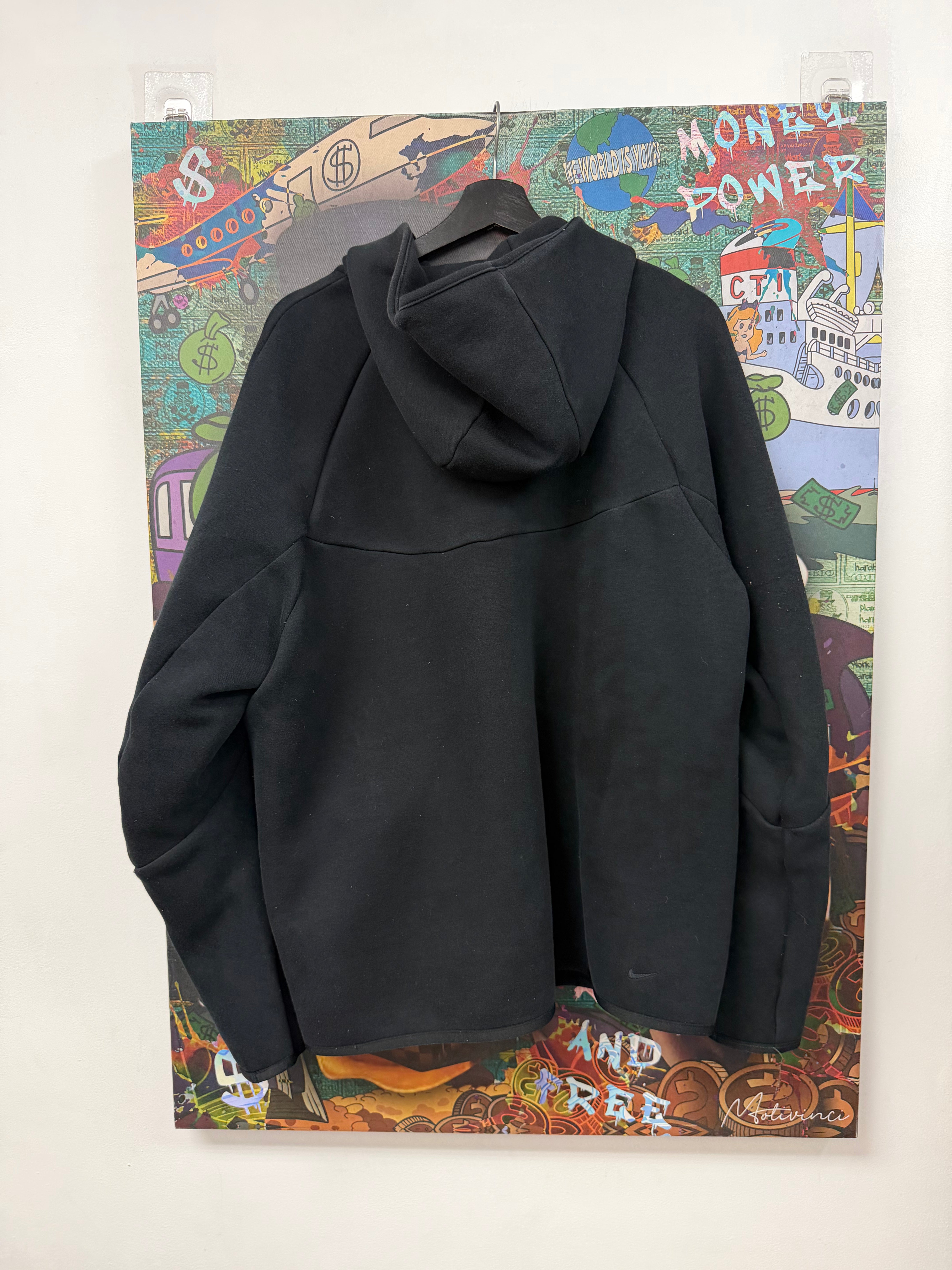 Nike Black Tech Zip Up Hoodie