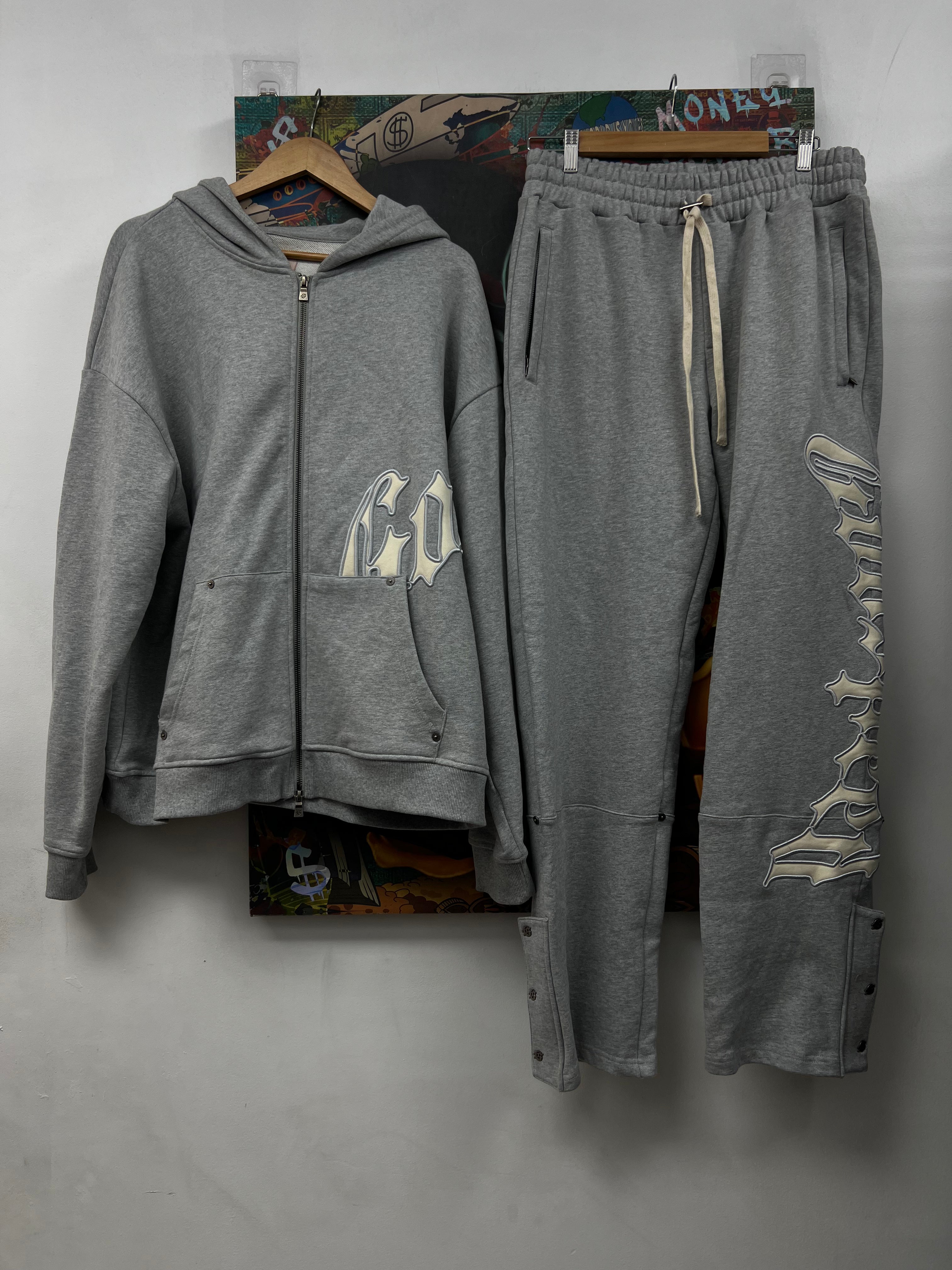 Godspeed Grey OG Logo Sweatsuit