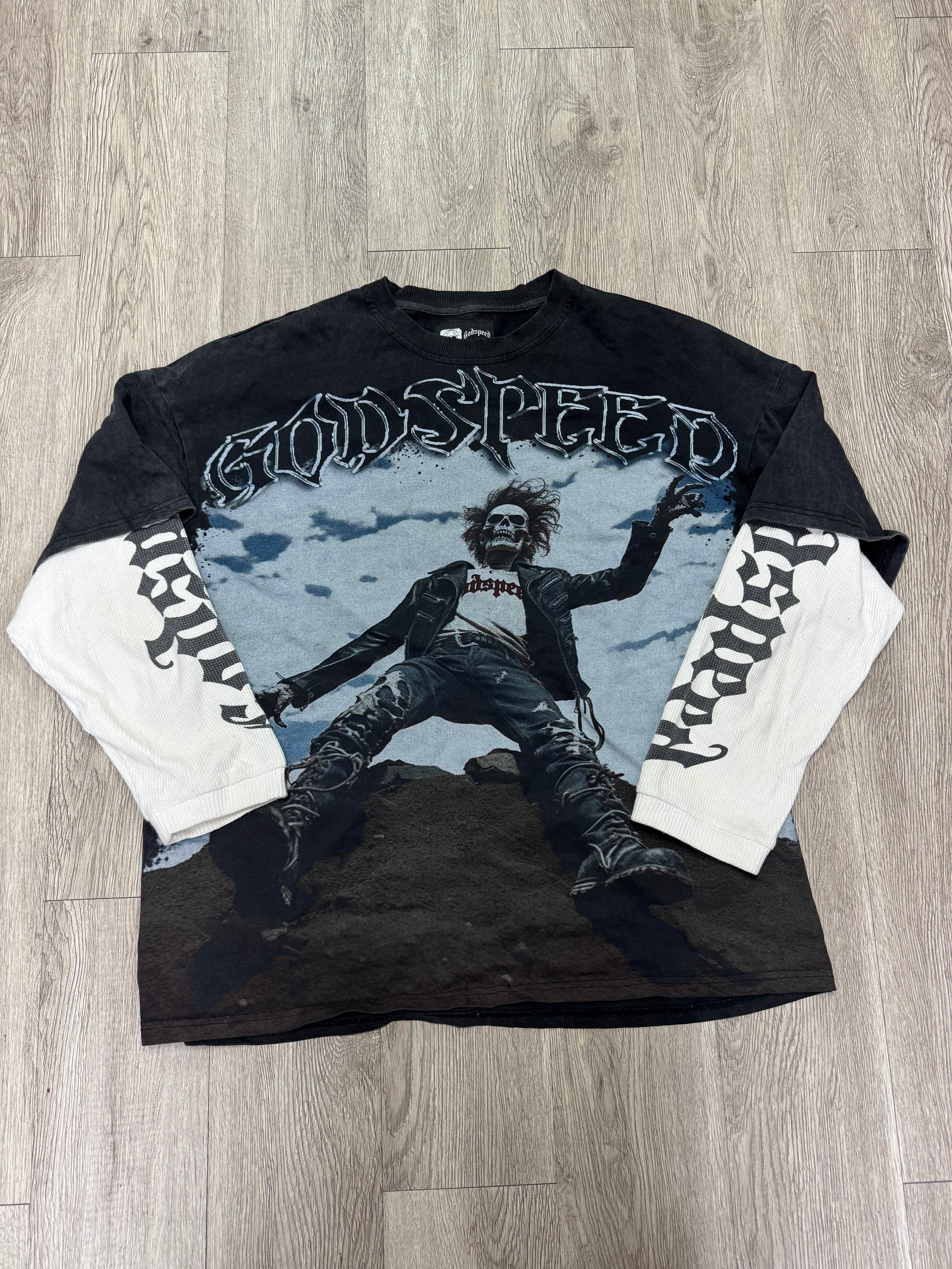 Godspeed Black Wash Rocker LS Thermal