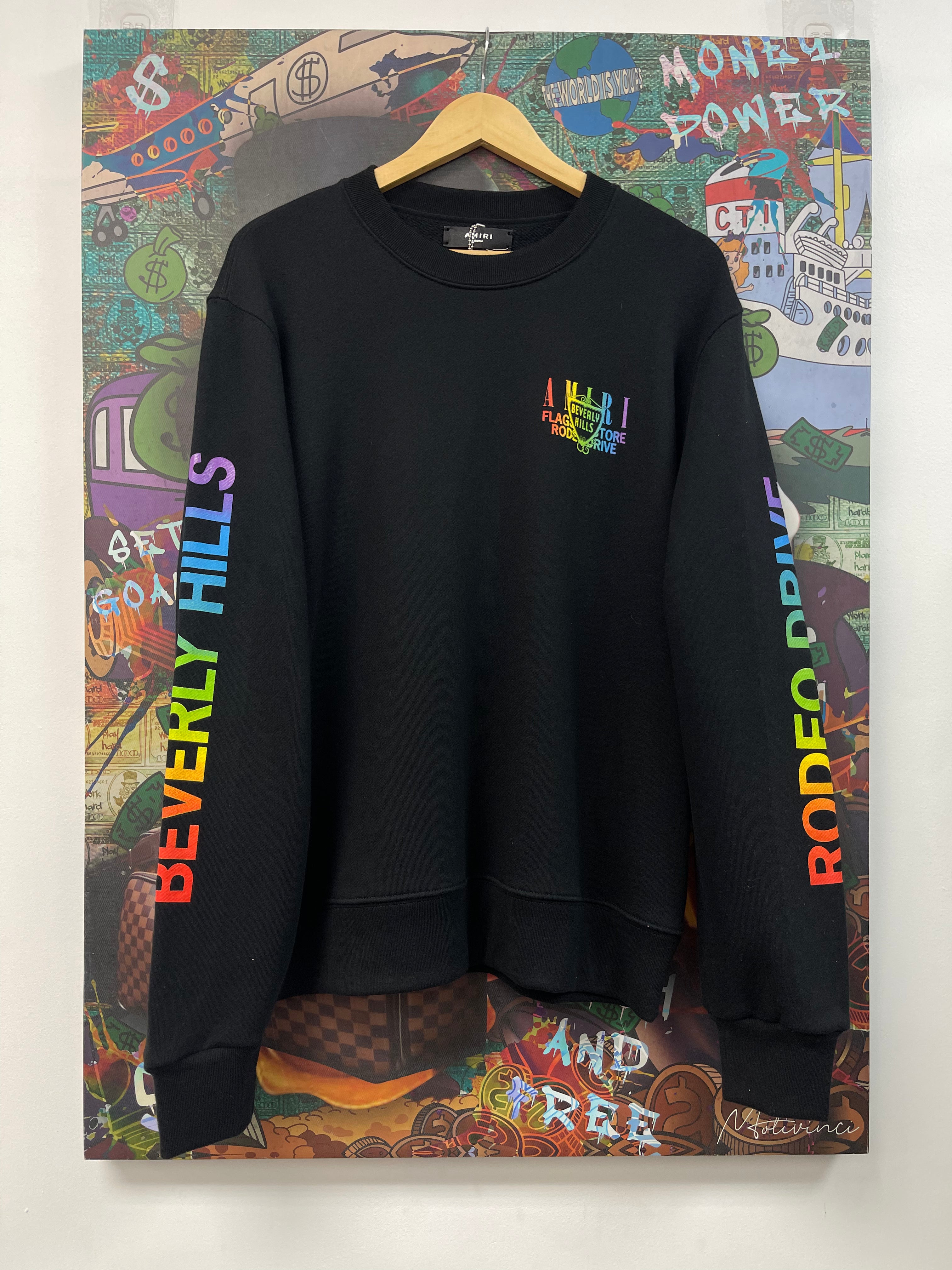 Amiri Multi Color Rodeo Drive Crewneck