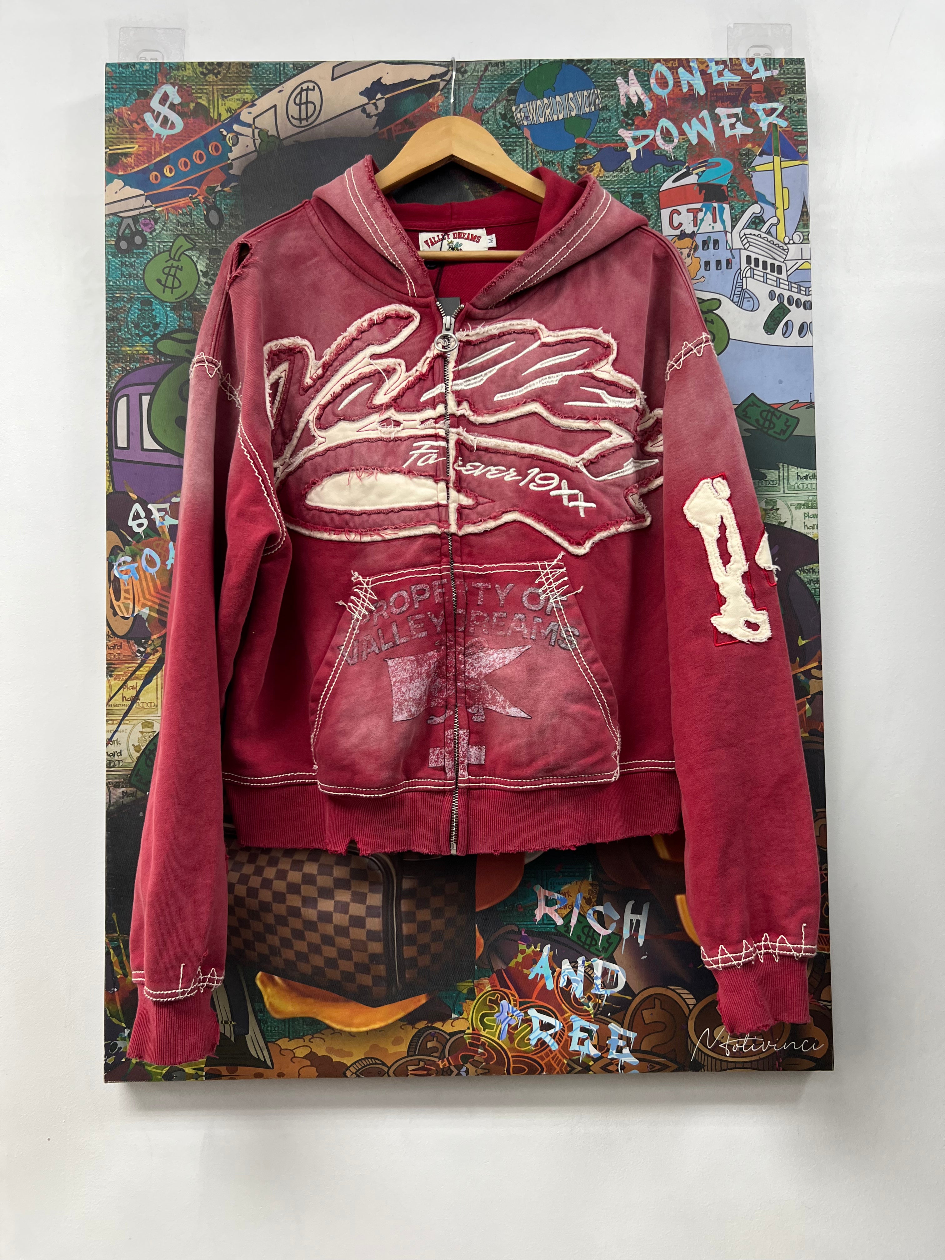 Vale Red Religion Zip Up