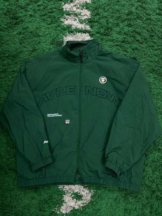 AAPE Track Jacket Green size:XL Used