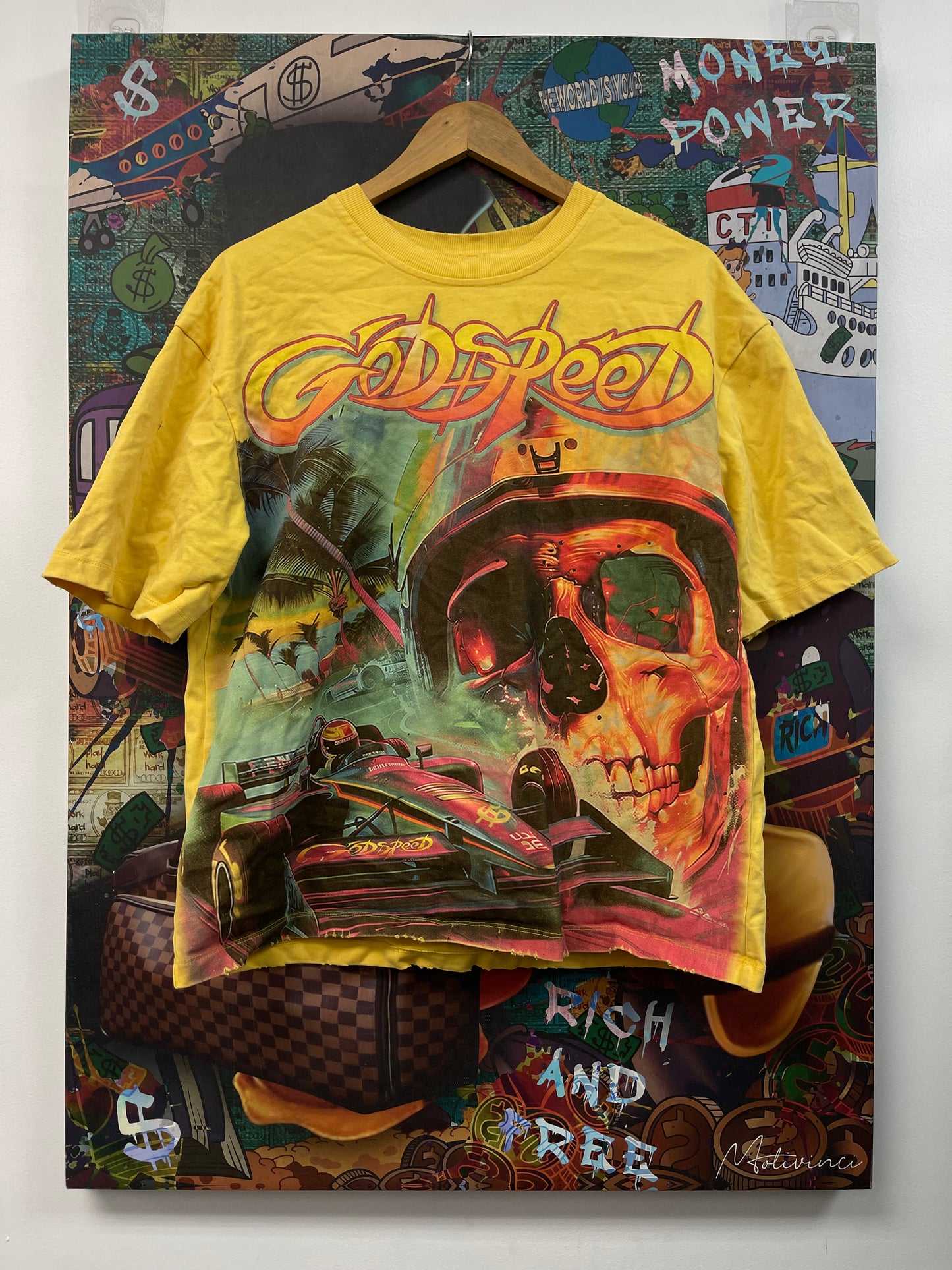 Godspeed F1 Yellow Tee