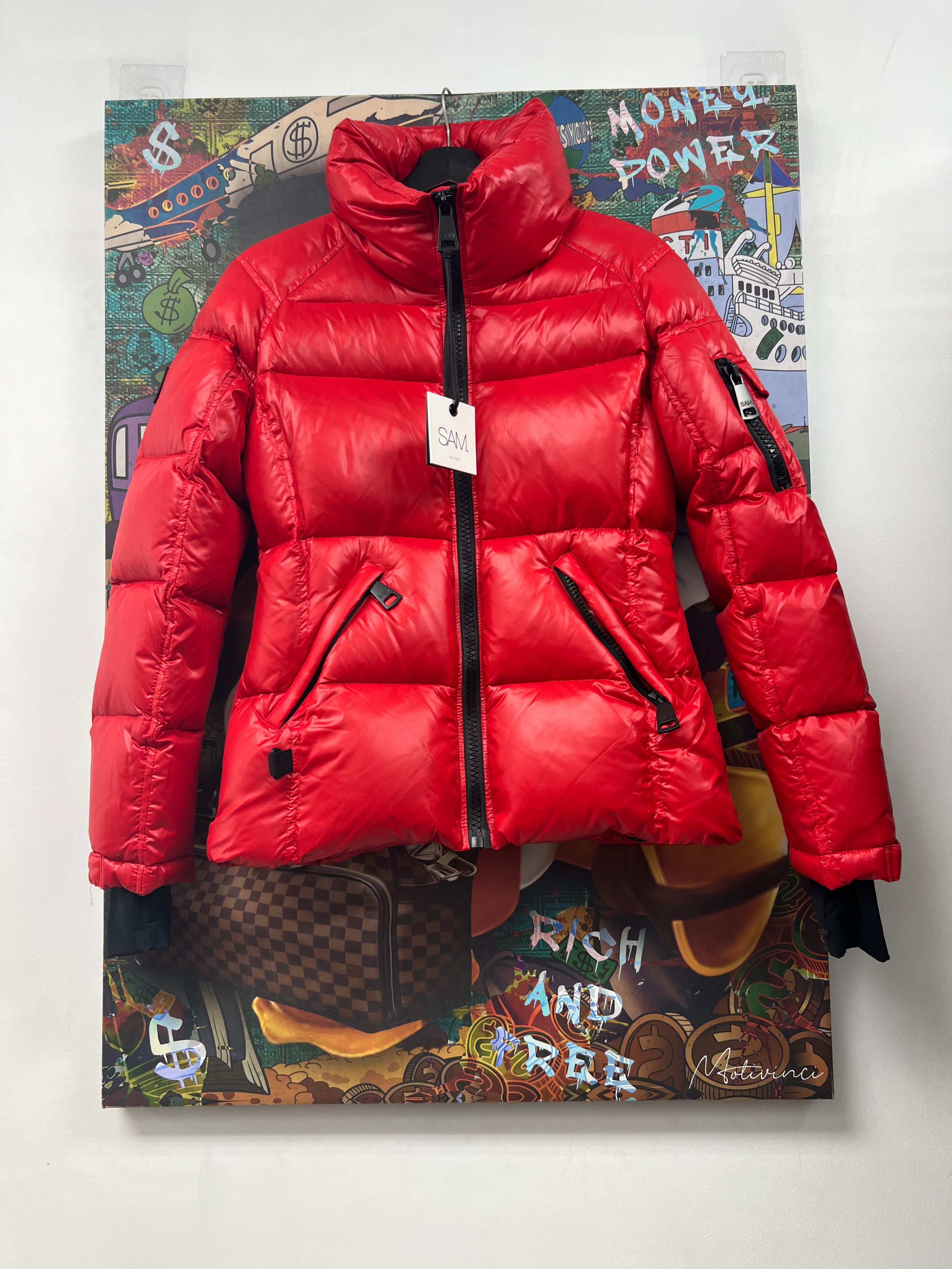 Sam's Red (Women's) Puffer Jacket
