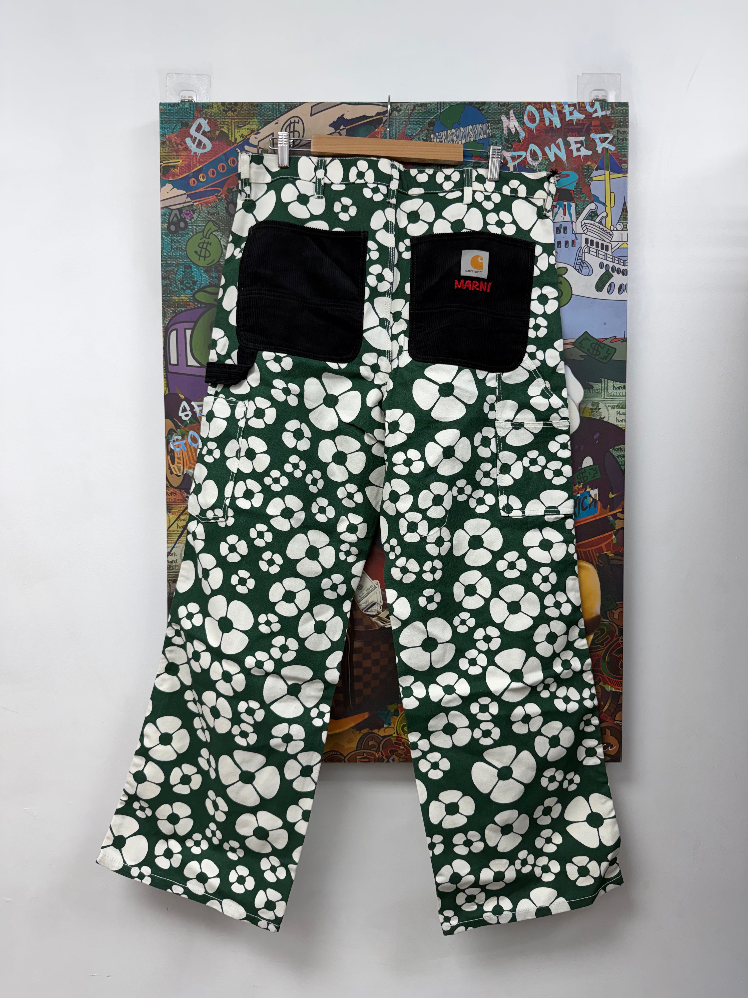 Marni x Carhartt Floral Work Pants