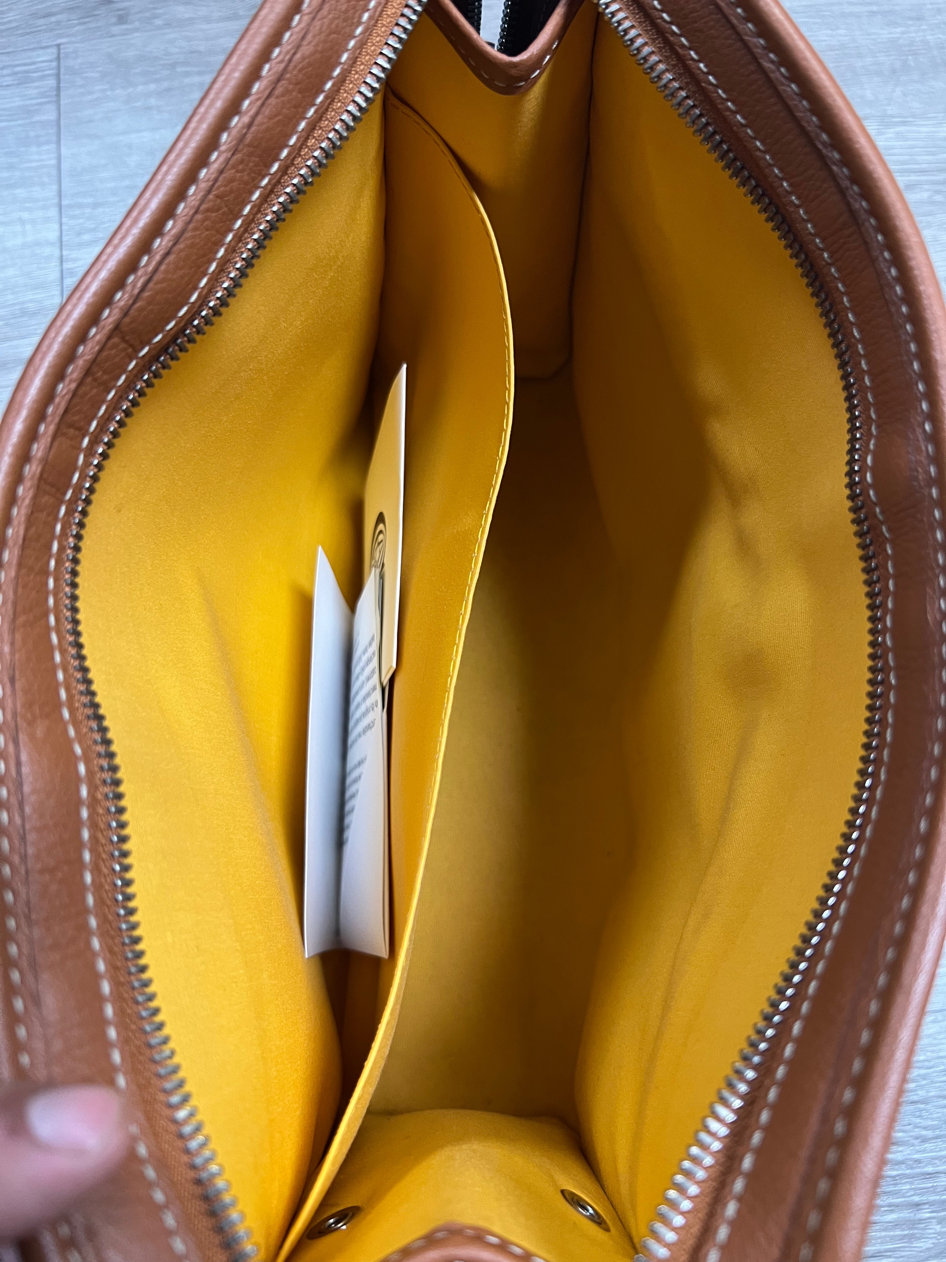 Goyard Tan Jouvence Bag