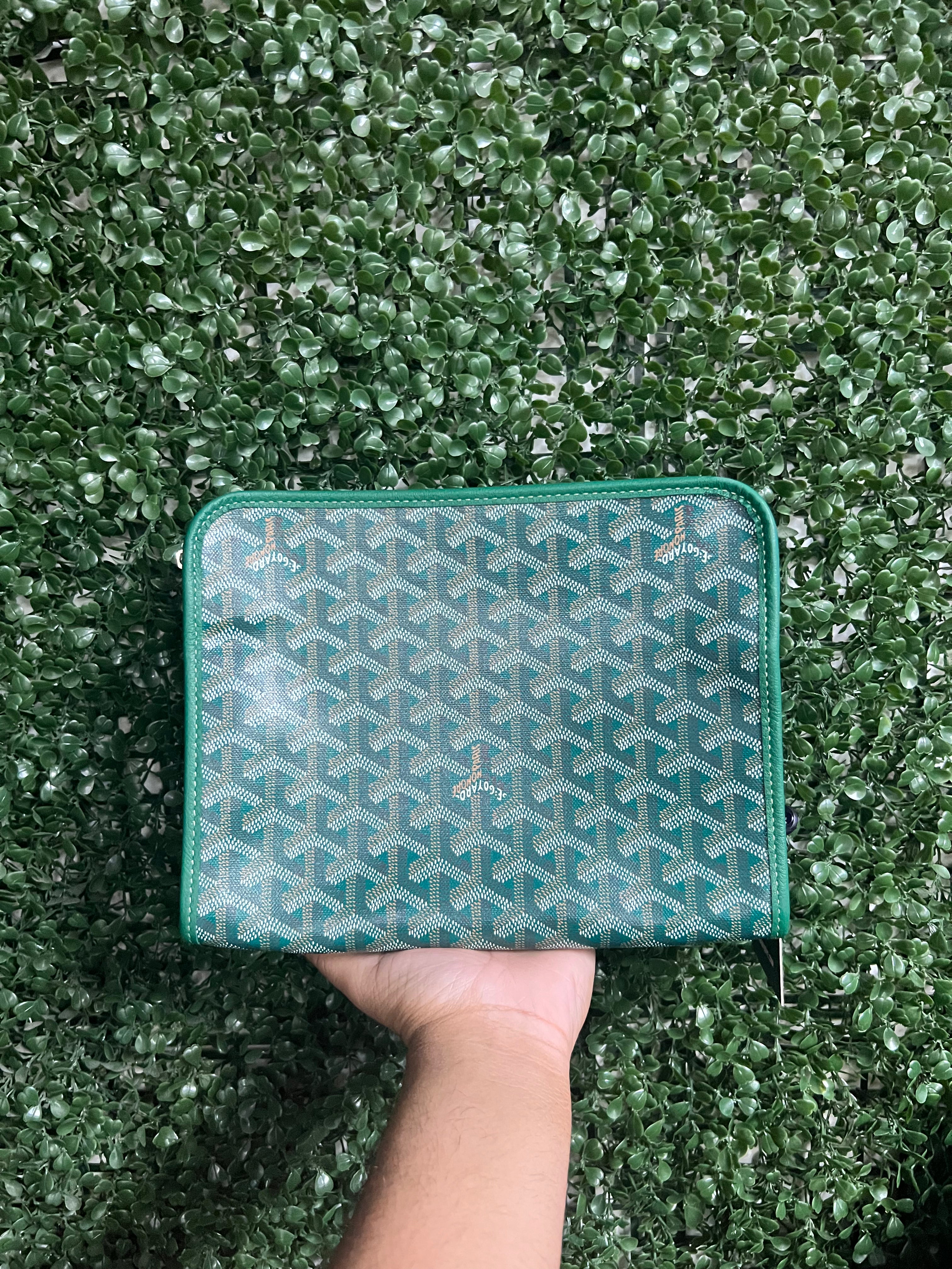 Goyard Green Jouvence Bag