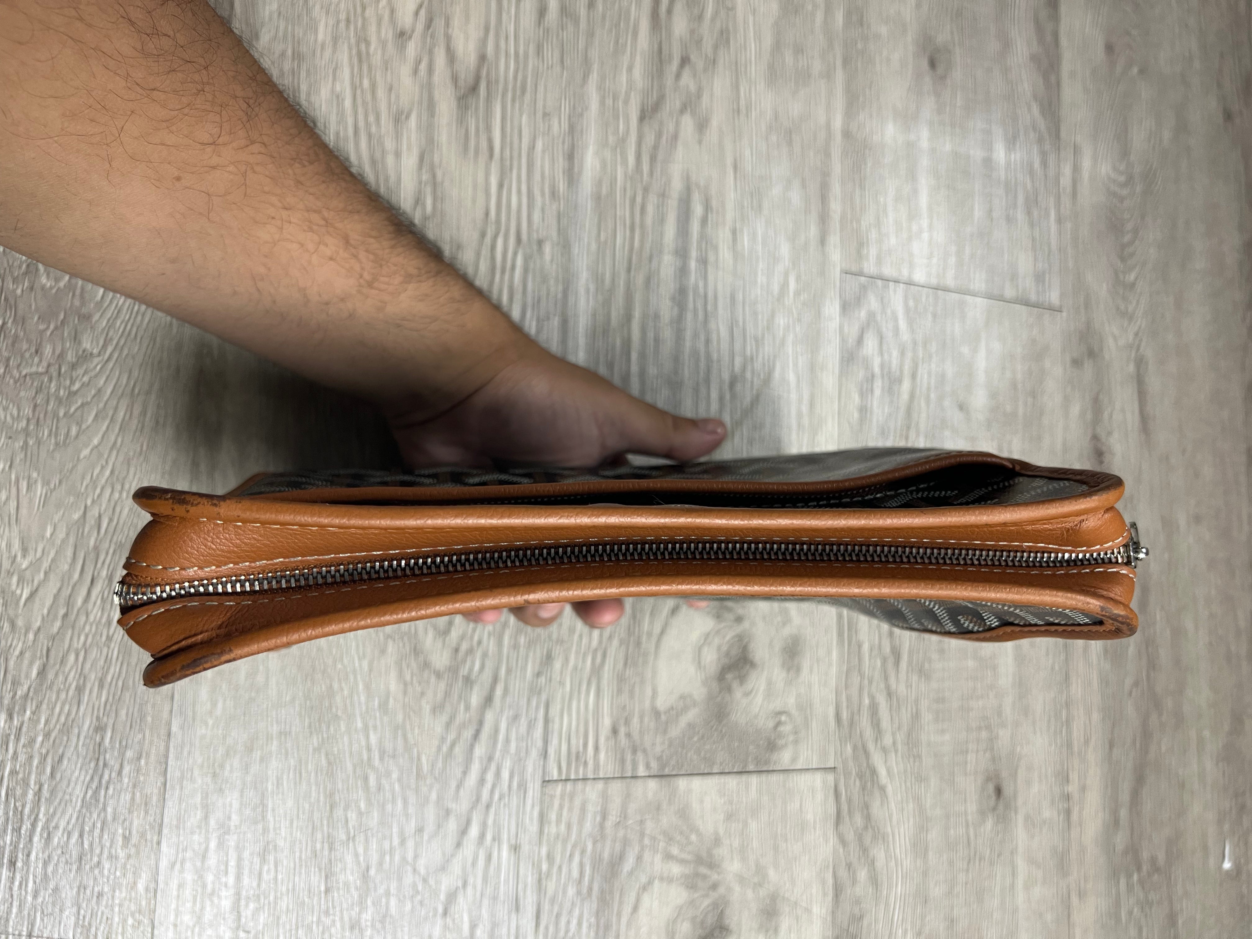 Goyard Black Brown Jouvence Bag