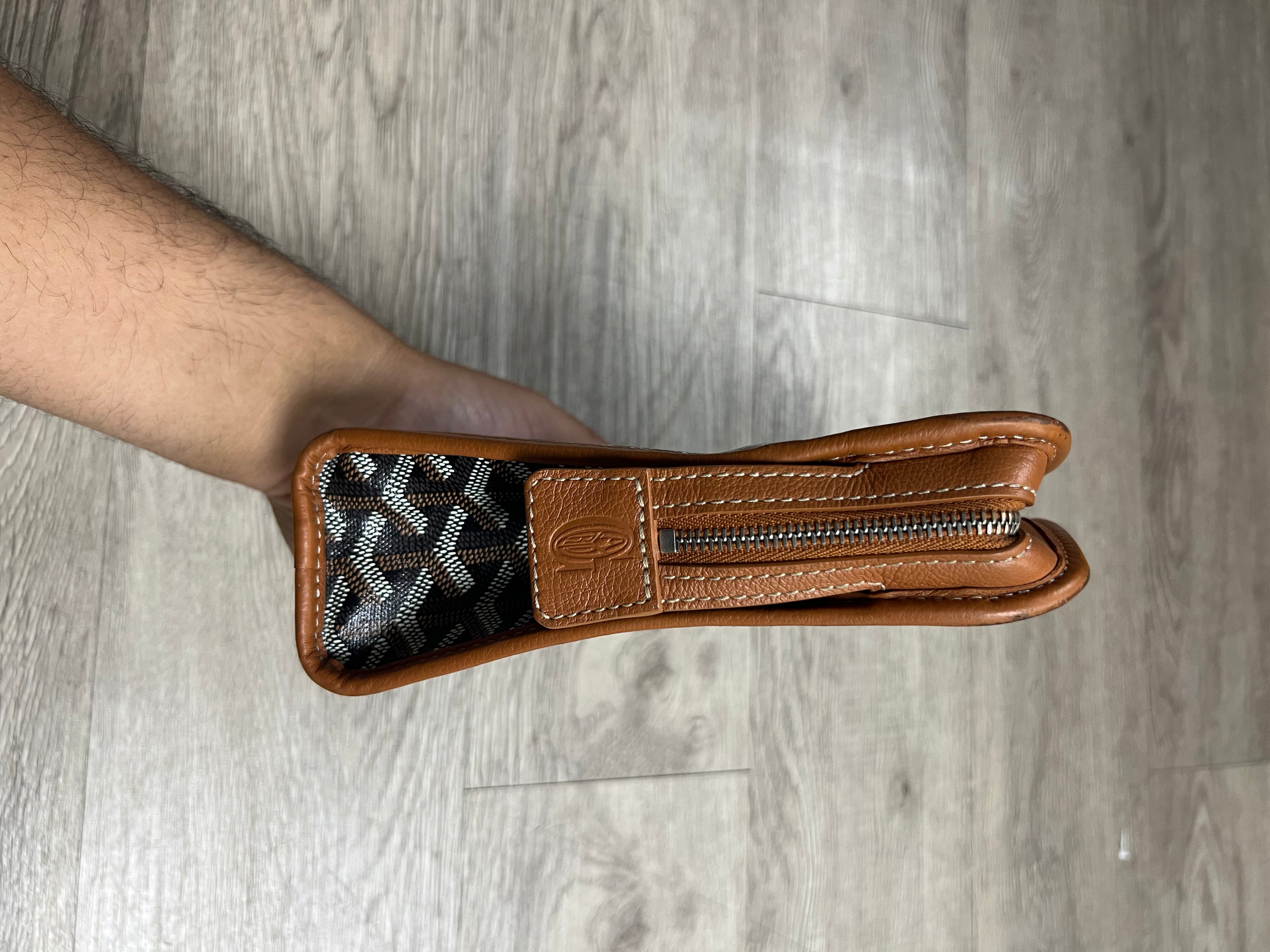 Goyard Black Brown Jouvence Bag