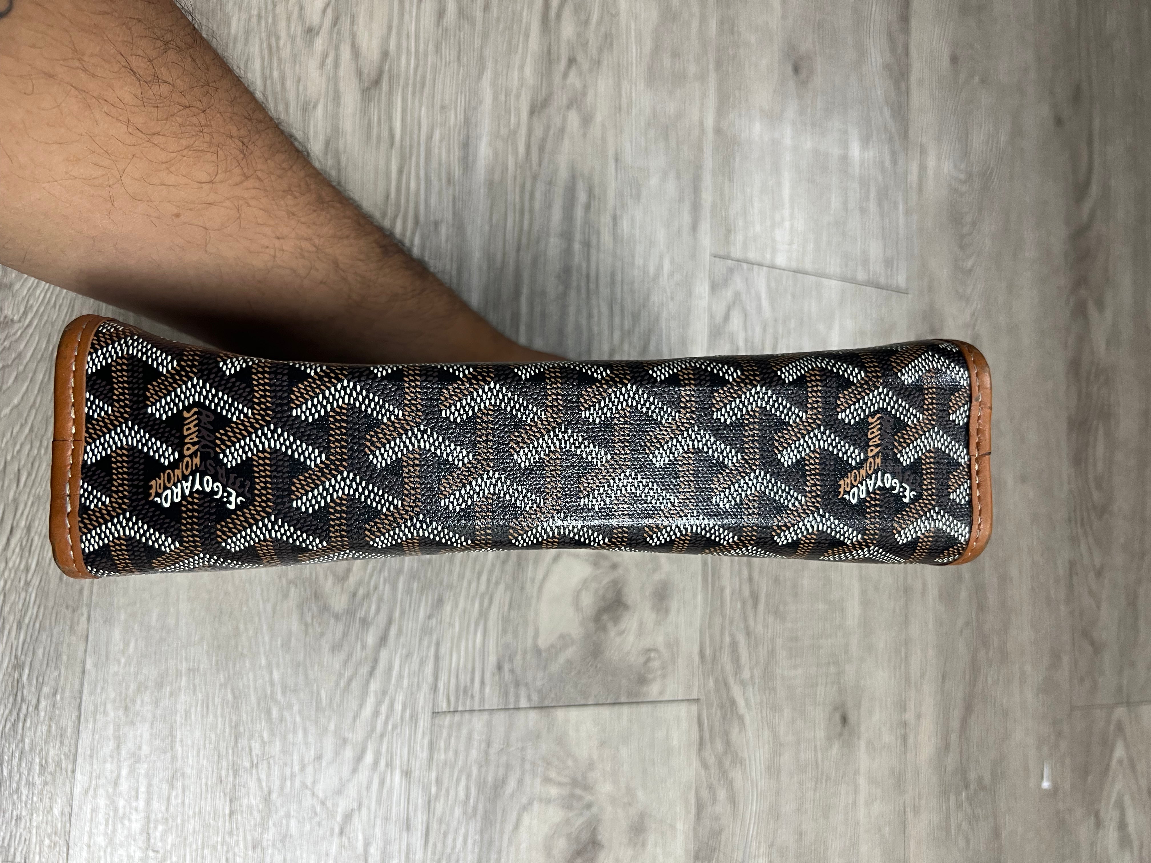 Goyard Black Brown Jouvence Bag
