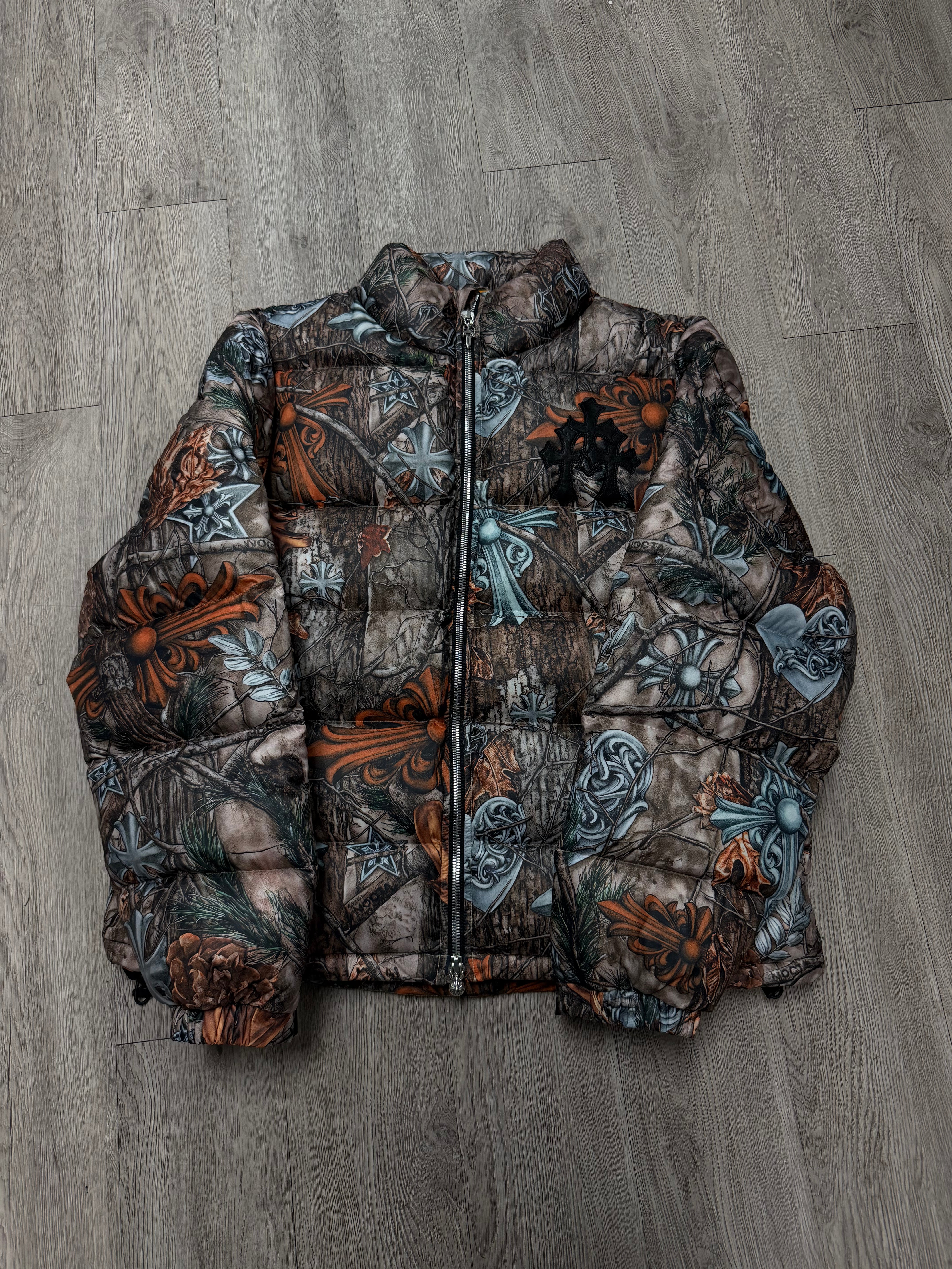 Chrome Hearts x Nocta Realtree Camo Puffer Jacket