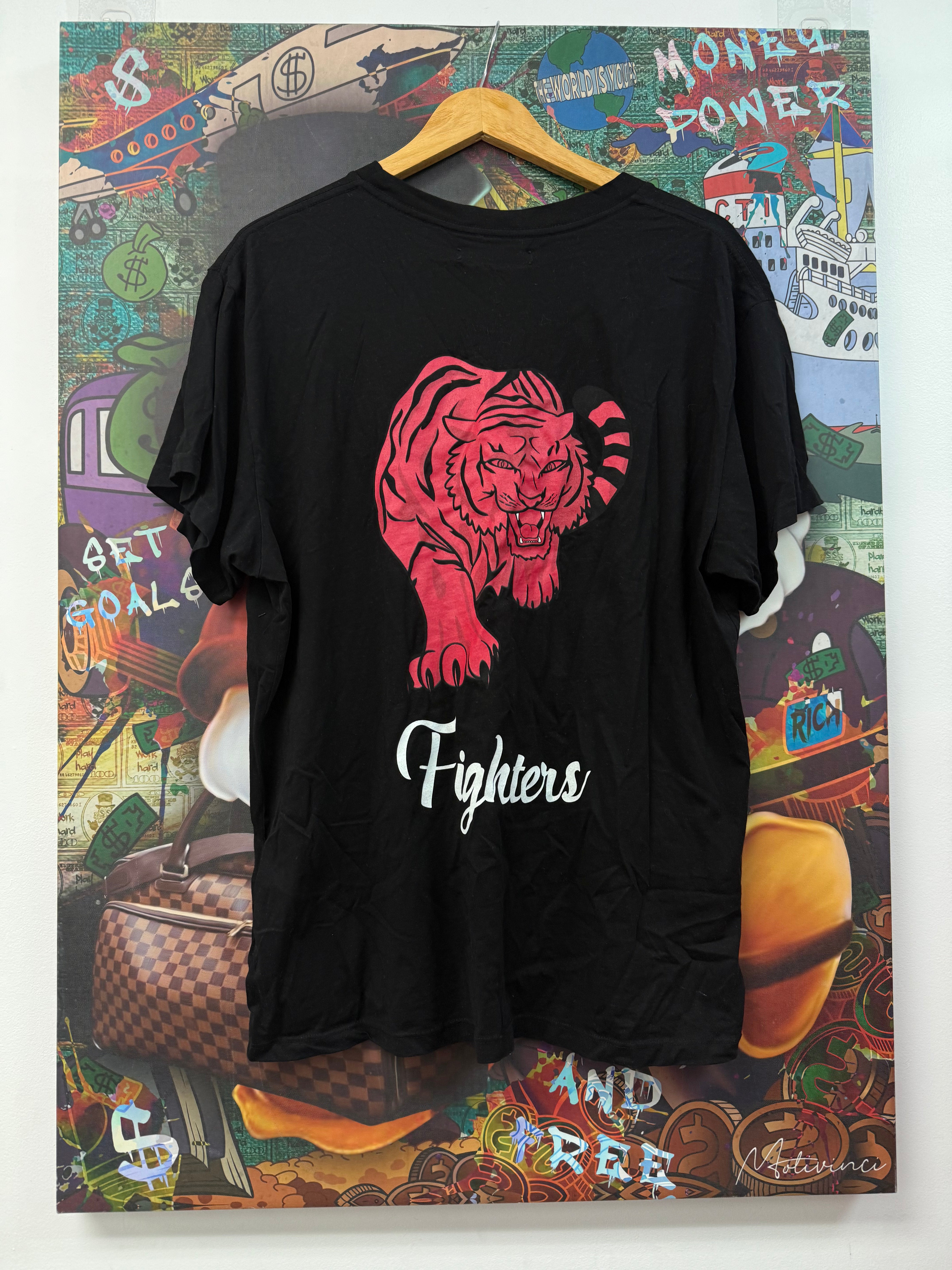 Amiri Fighters Red Lion Tee