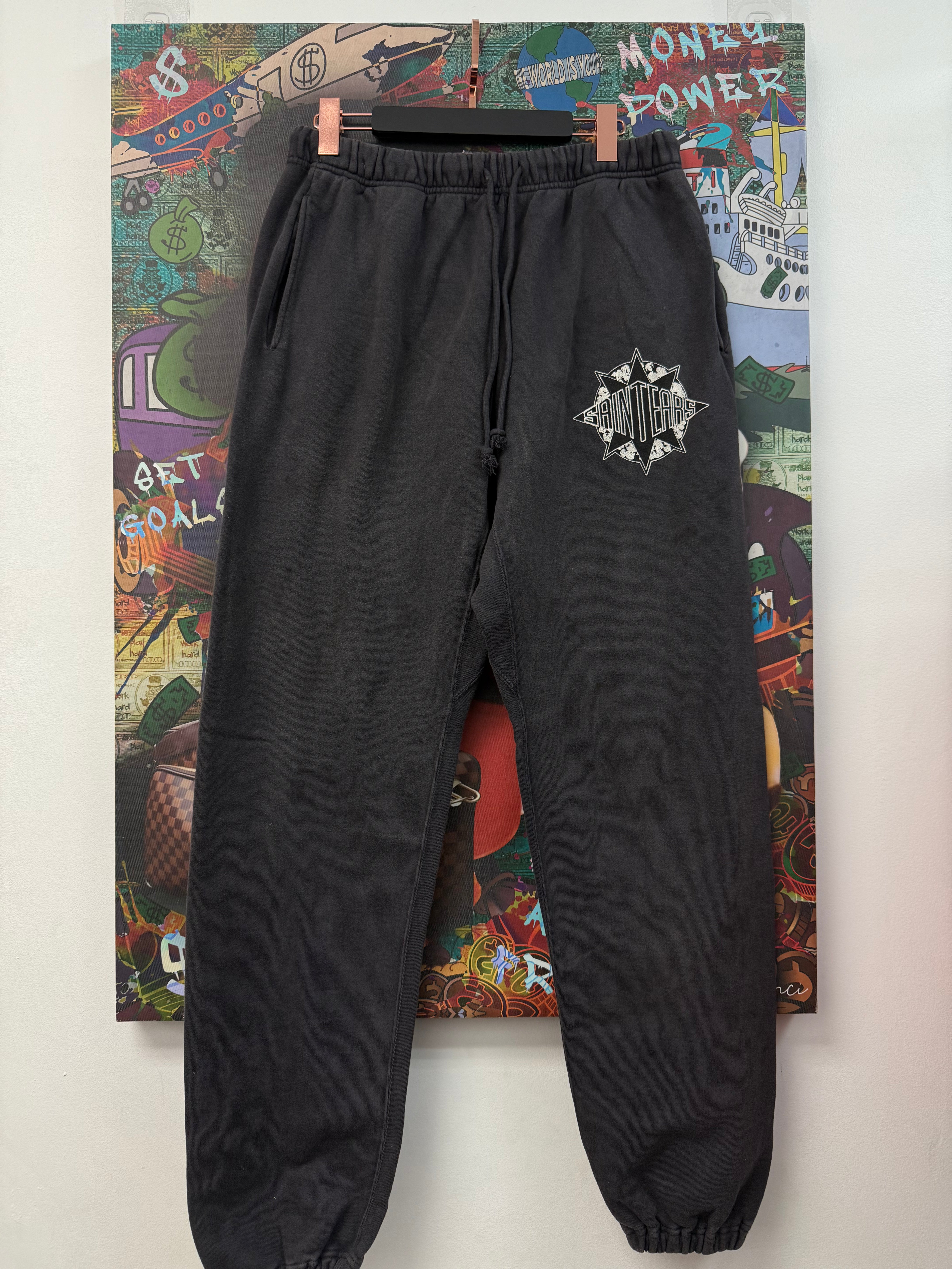 Saint Mxxxxxx Denim Tears Grey Sweatpants