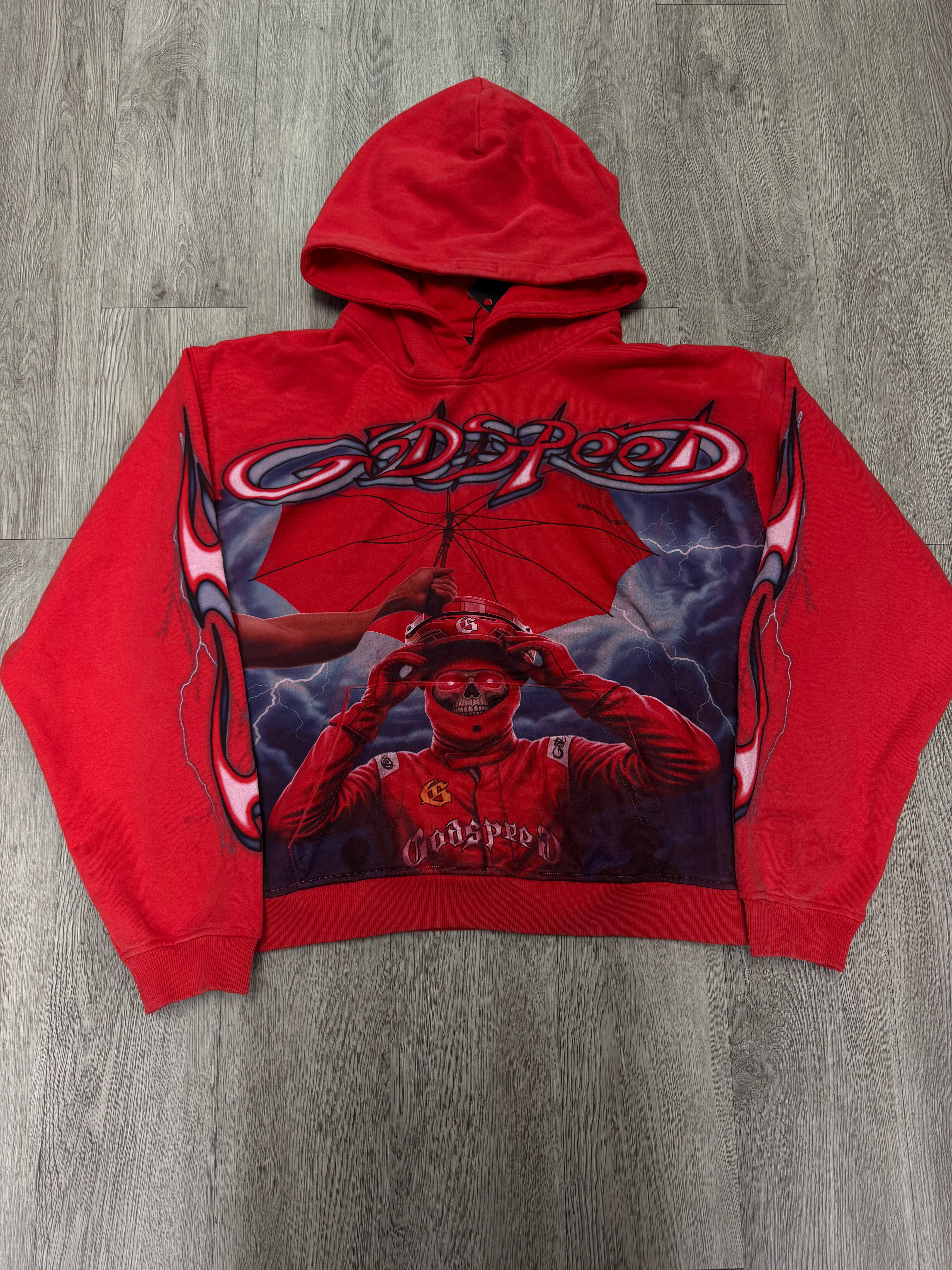 Godspeed Red Supreme Reign Hoodie