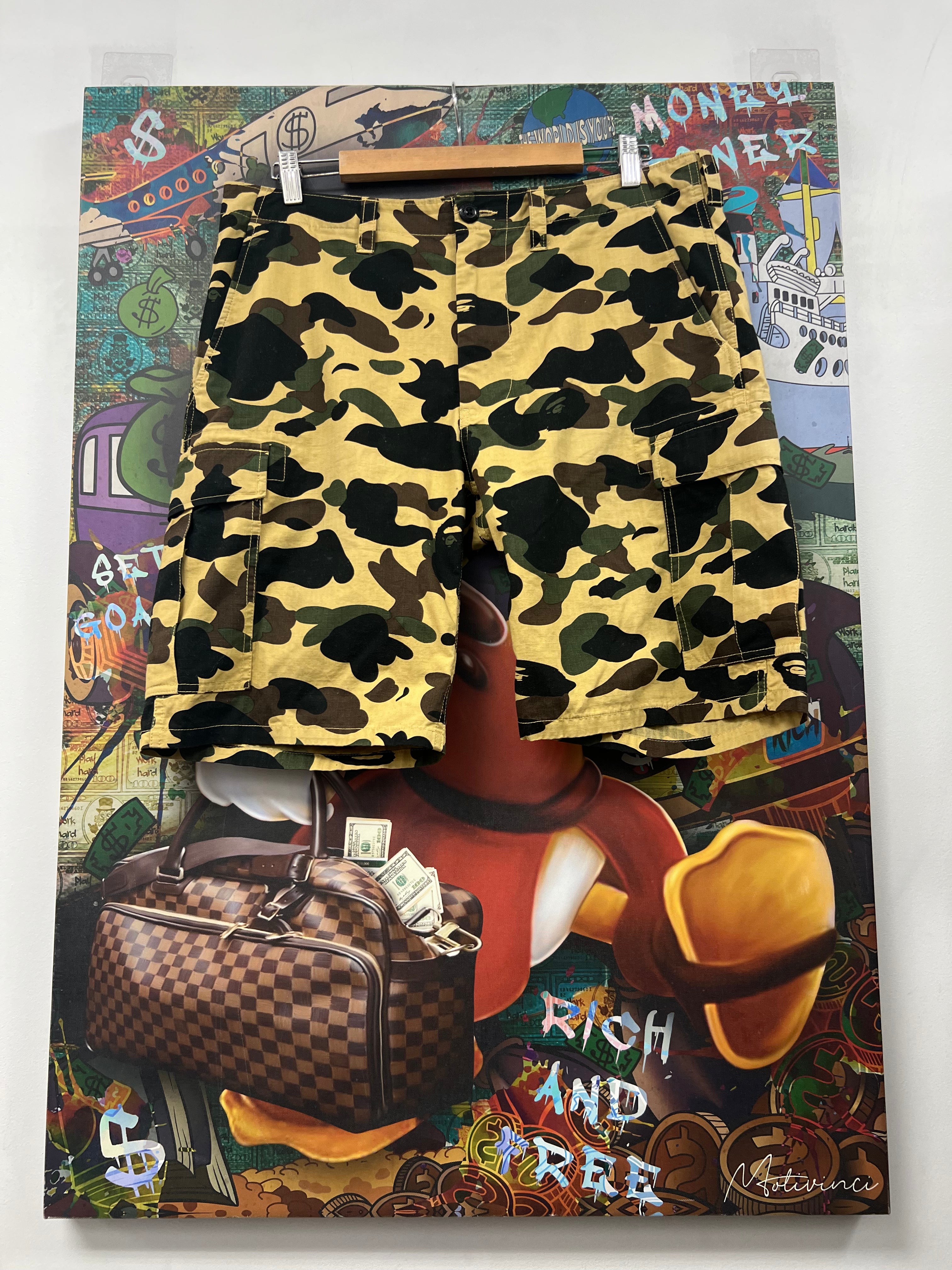 Bape Desert Camo Cargo Shorts
