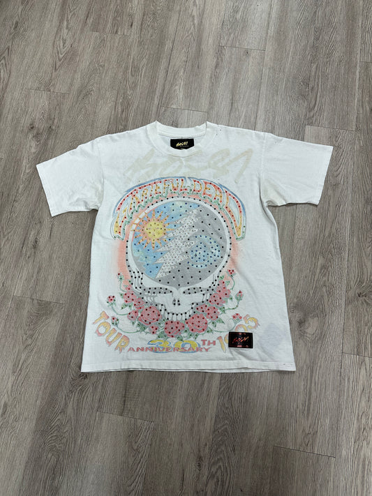 Bossi Grateful Dead Studded Tour Tee White
