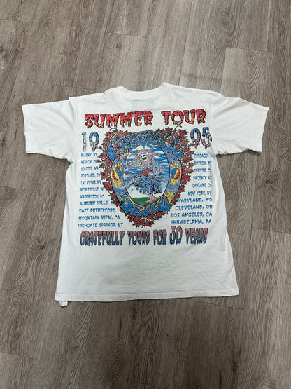 Bossi Grateful Dead Studded Tour Tee White