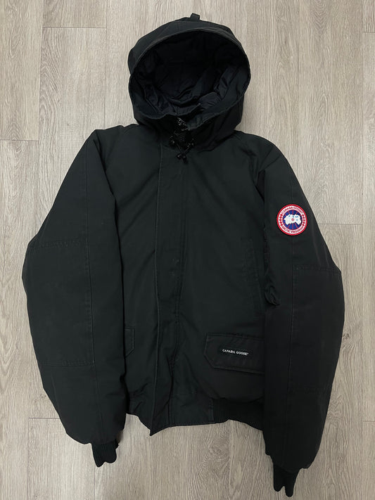 Canada Goose Puffer Fur Black Jacket