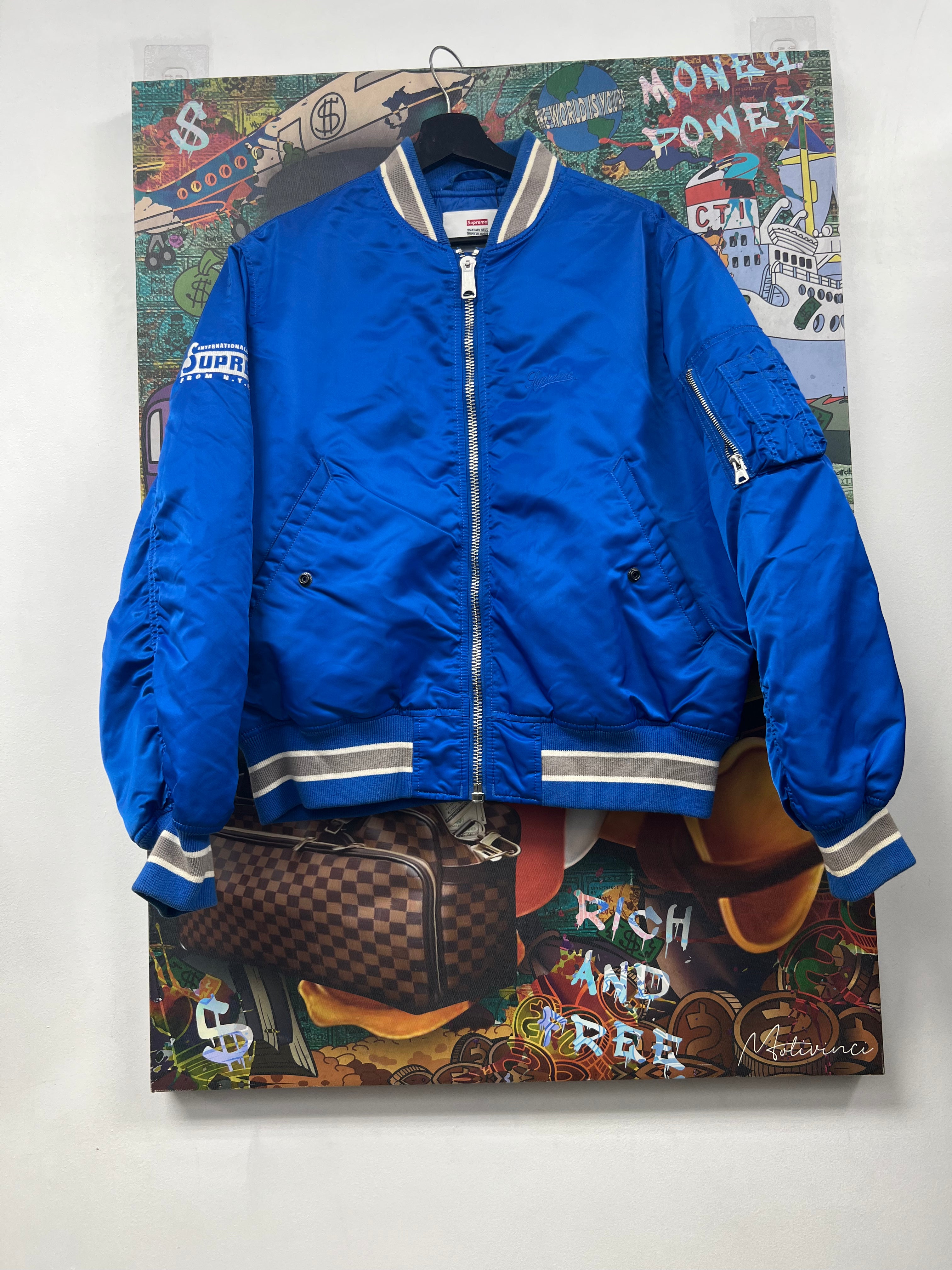 Supreme Blue Second To None Jacket