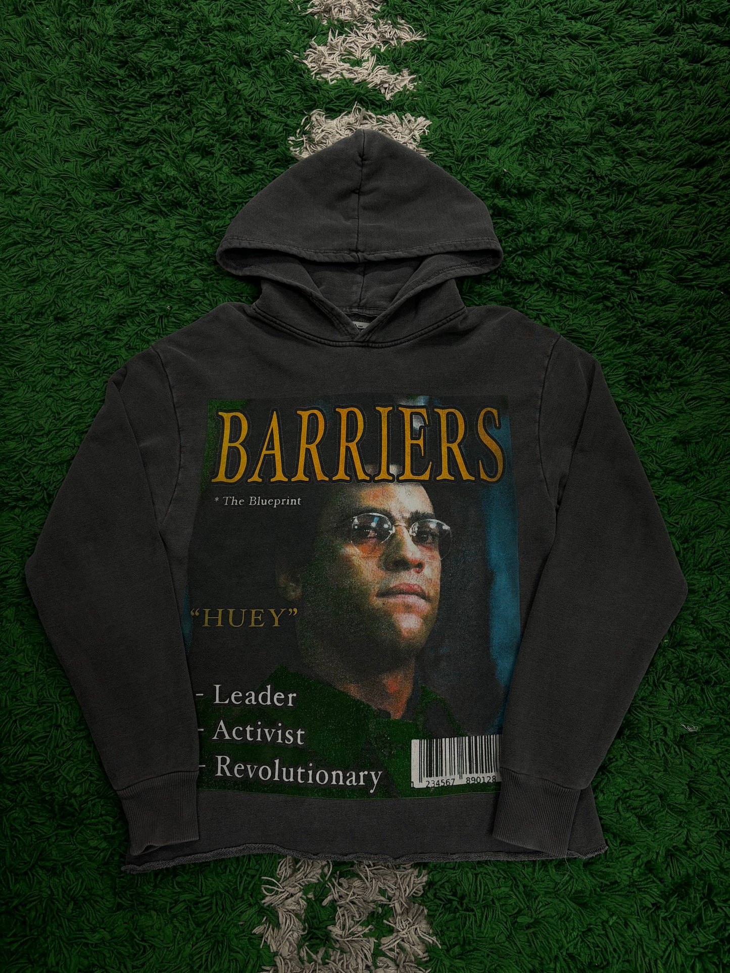 Barriers Hoodie Grey Huey Used Medium