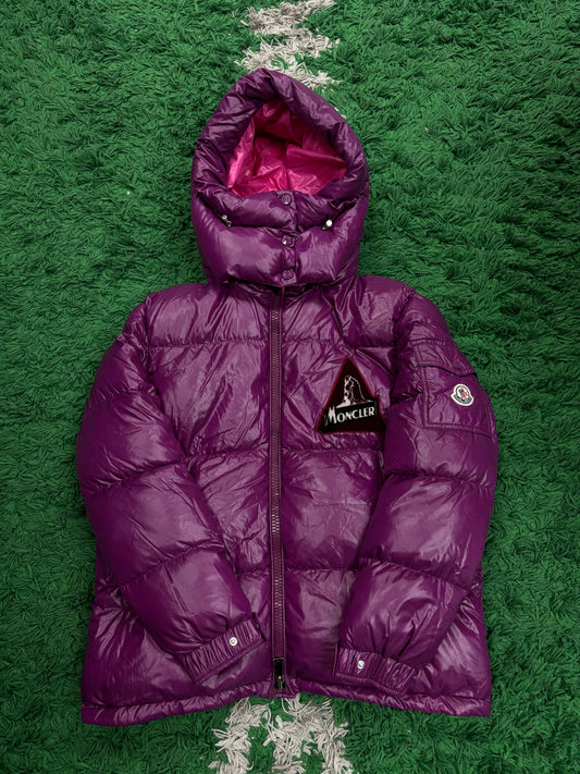 Moncler Maya Purple Pink (Replaced Zipper) Used 2