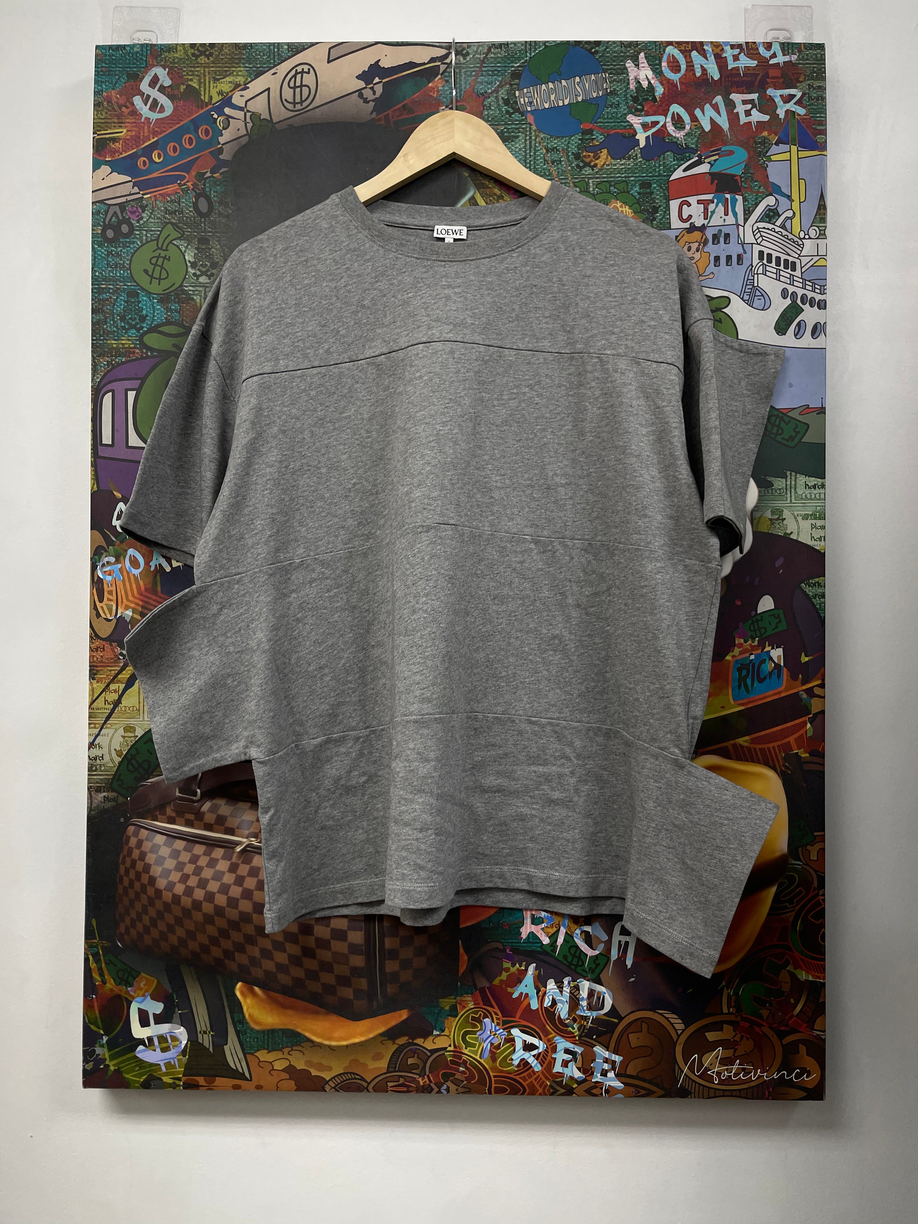 Loewe Grey Black Tee