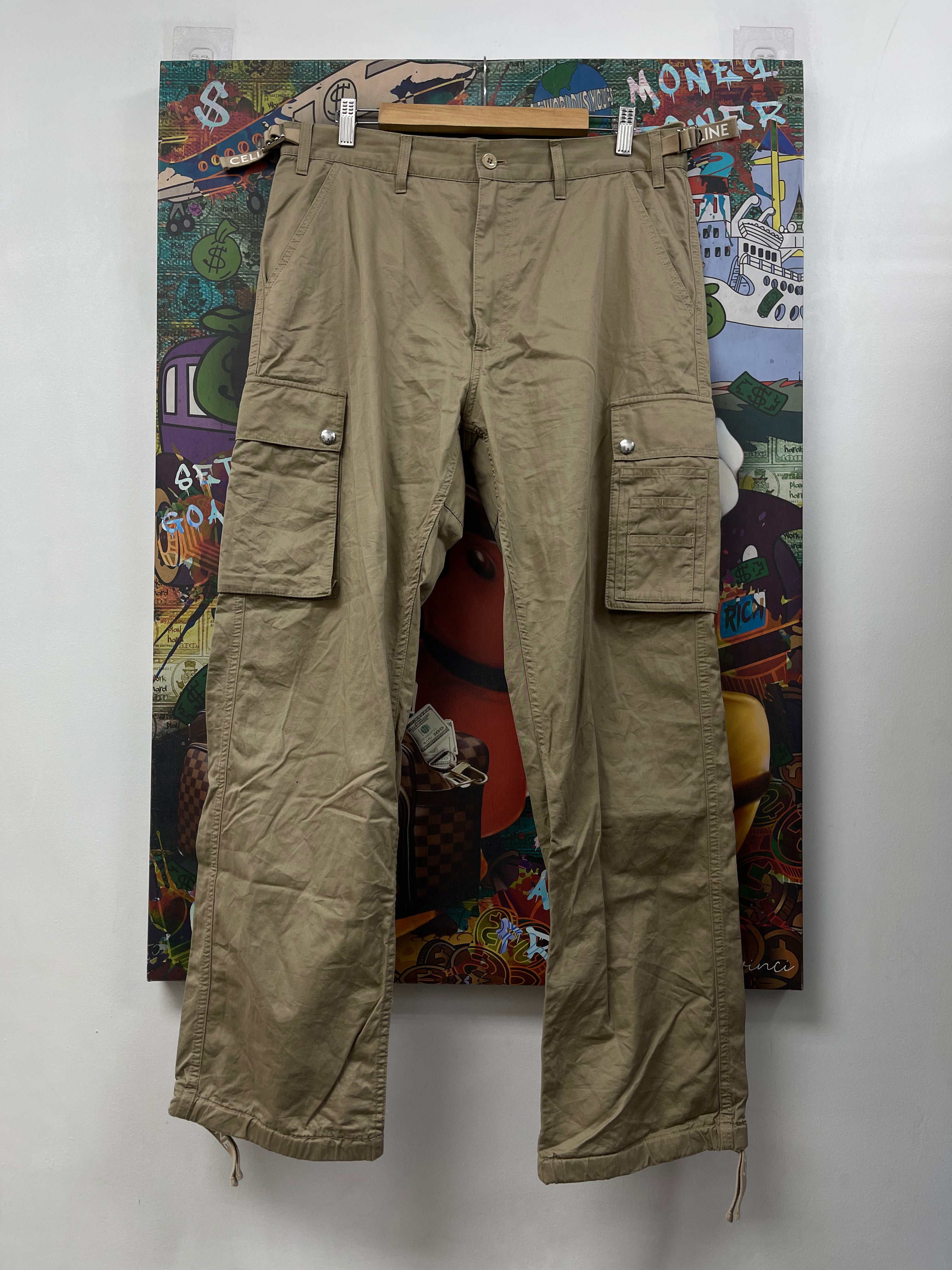Celine Tan Tech Cargo Pants