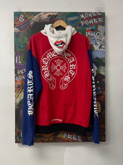Chrome Hearts Blue Red White Mattyboy Pullover Used Xl N/A