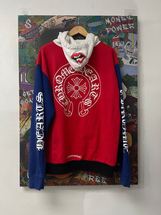 Chrome Hearts Blue Red White Mattyboy Pullover Used Xl N/A