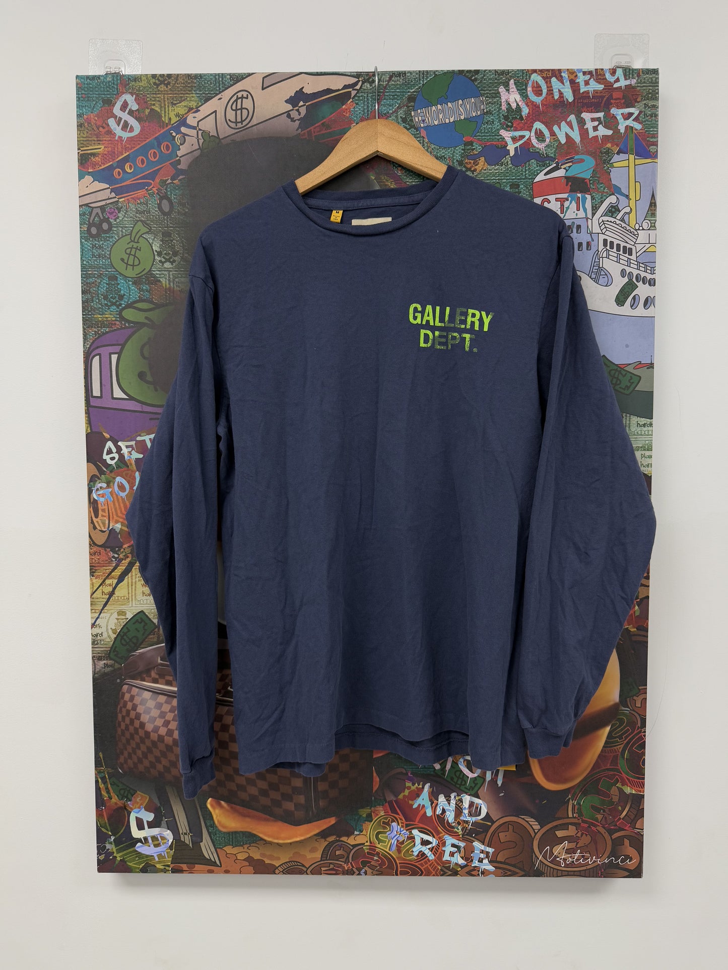 Gallery Dept LS Navy Lime Used Medium N/A