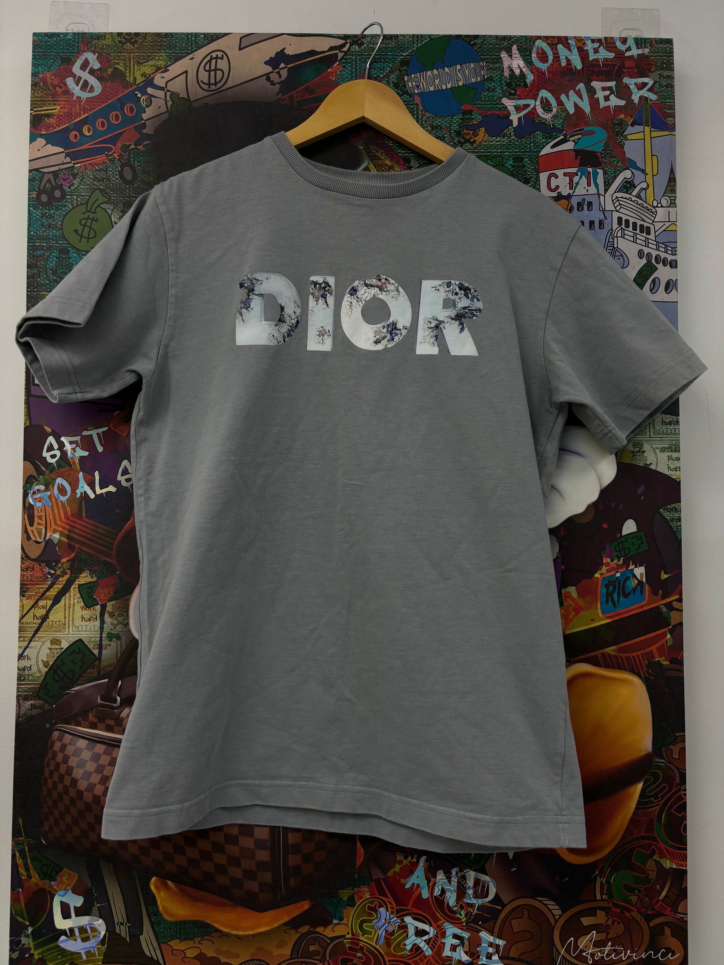 Dior Daniel Arsham Tee  Used Small