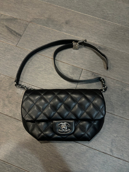 Chanel Uniform Bag Black Used OS N/A