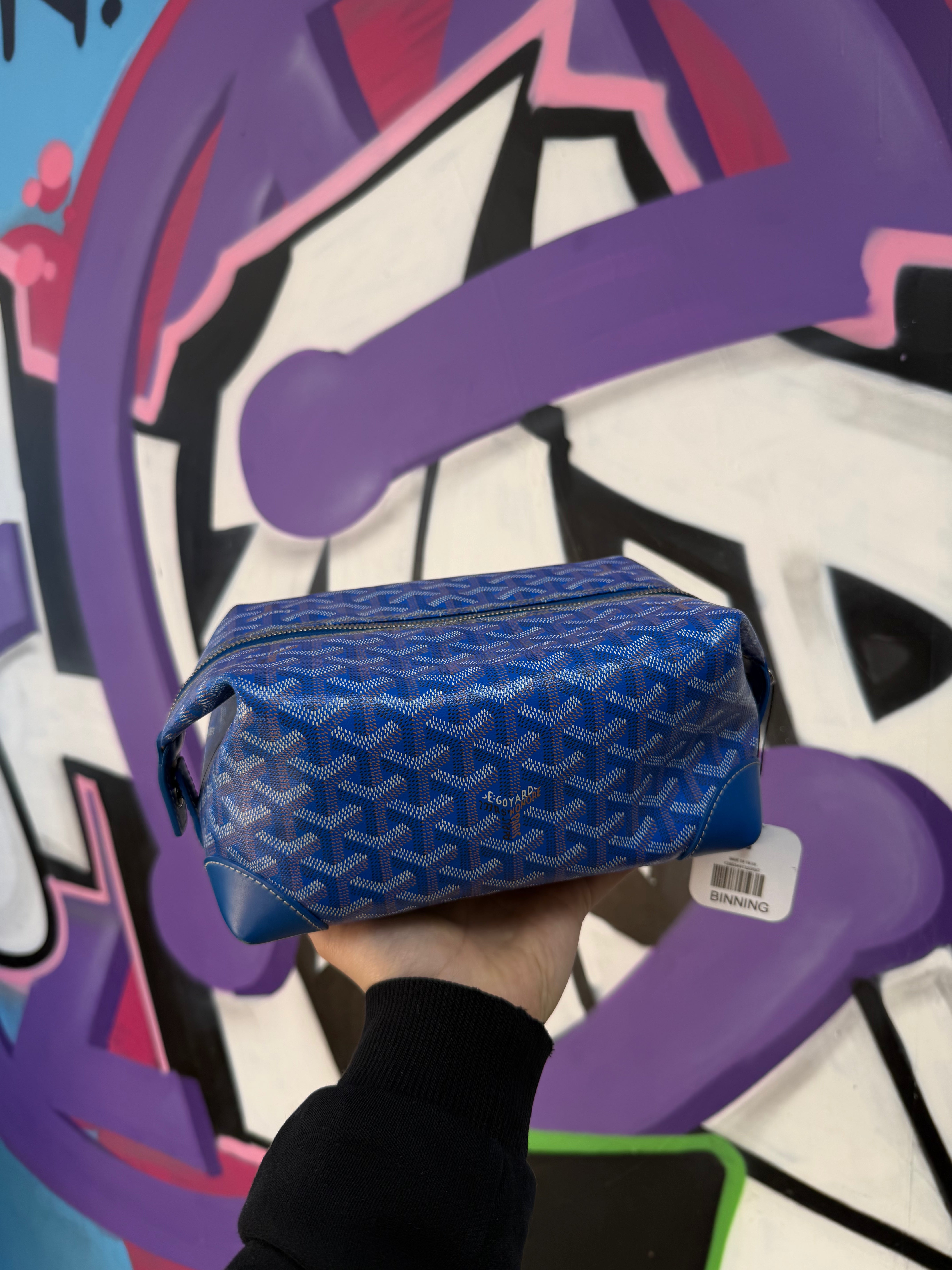 Goyard Blue Boeing 25 Bag