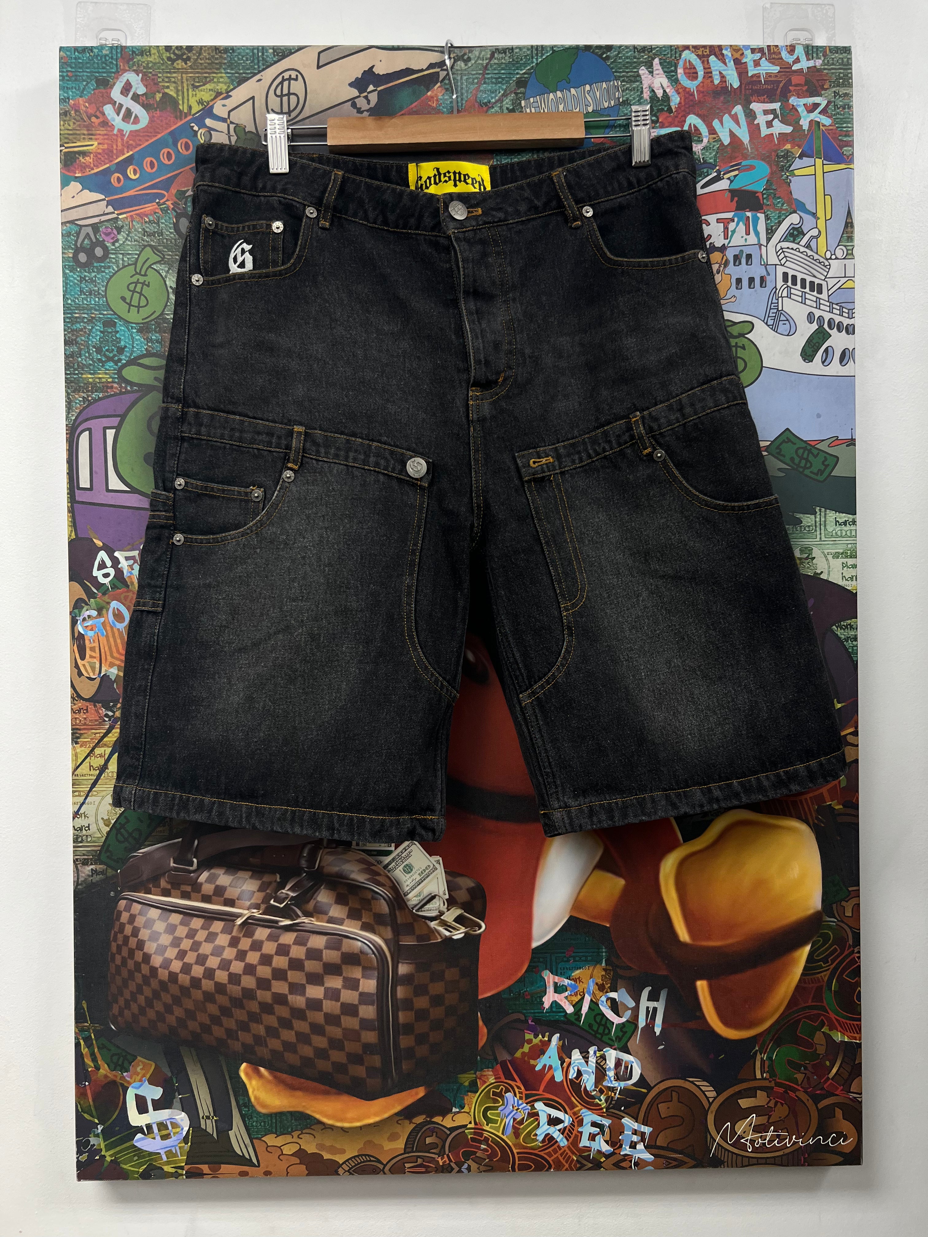Godspeed Denim Double Jean Shorts
