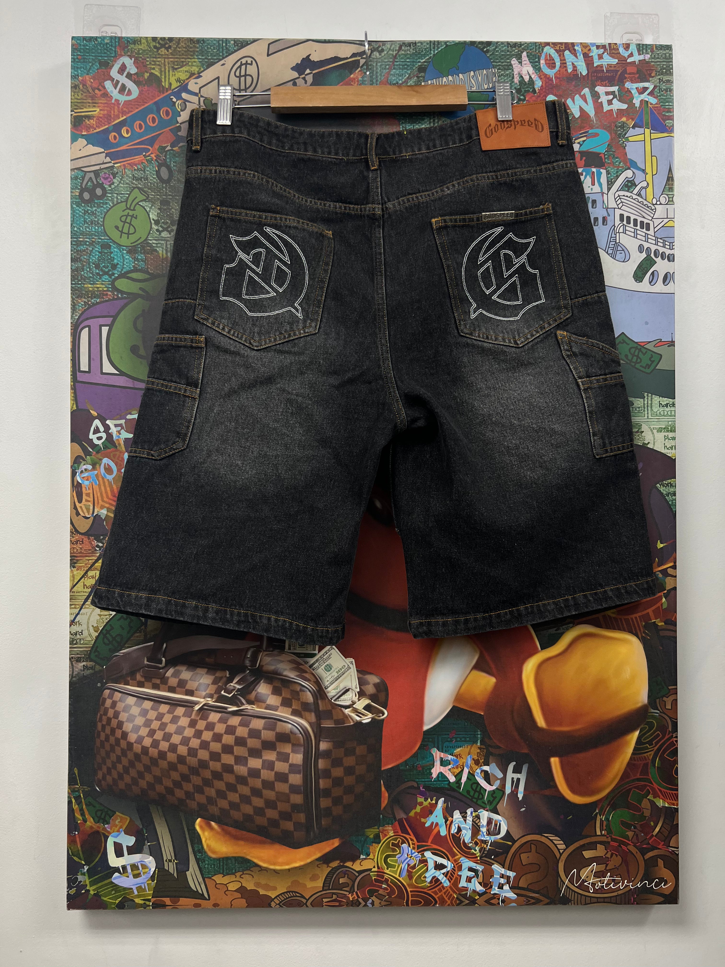 Godspeed Denim Double Jean Shorts