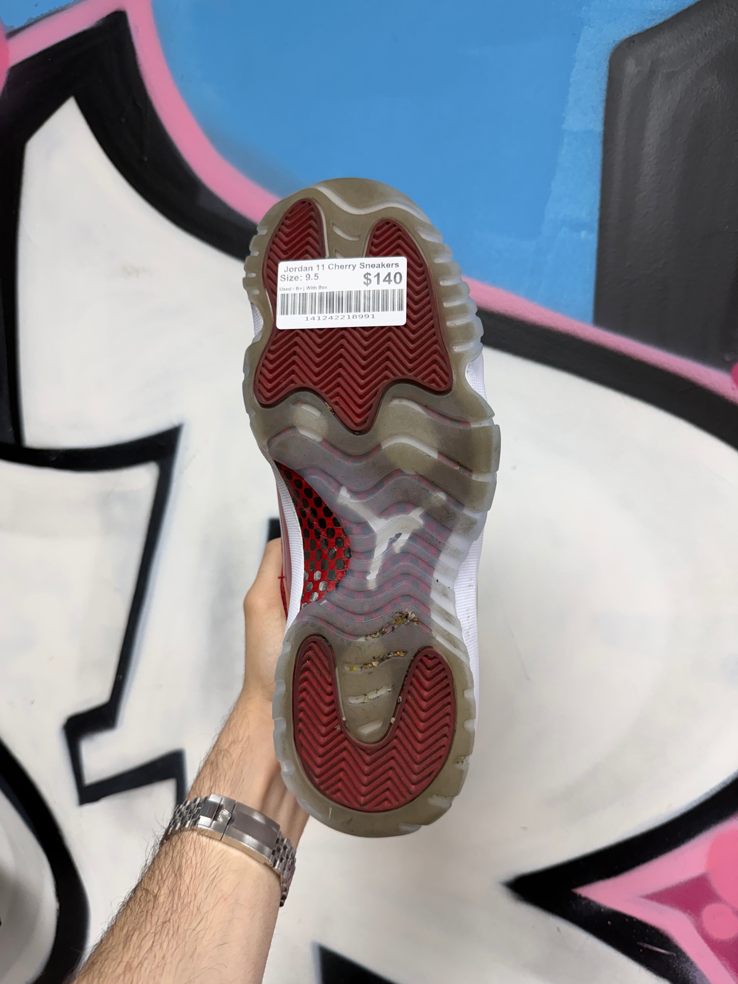 Jordan 11 Cherry Sneakers