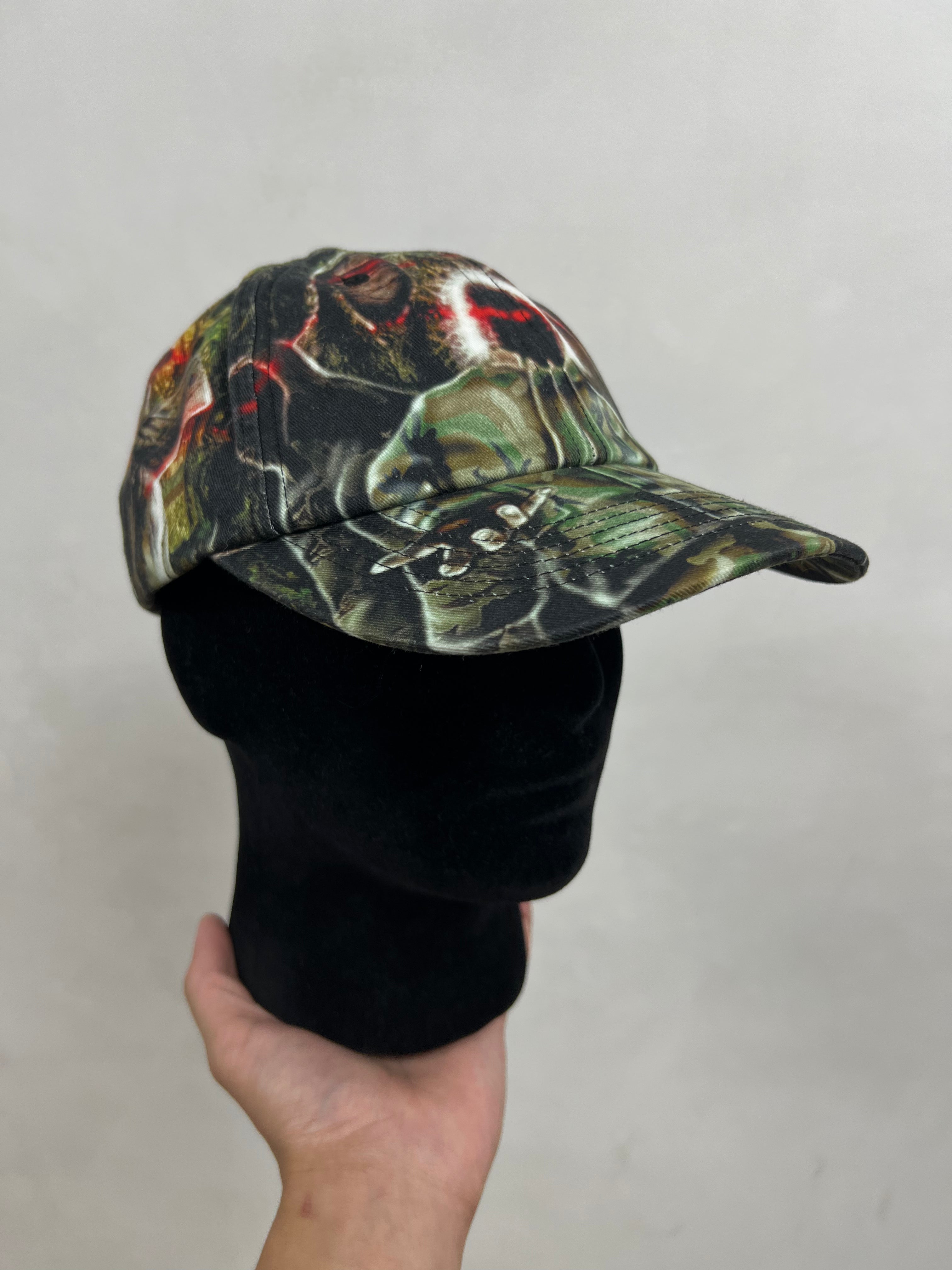 Supreme Art Dealer Camo Hooded Raglan Hat