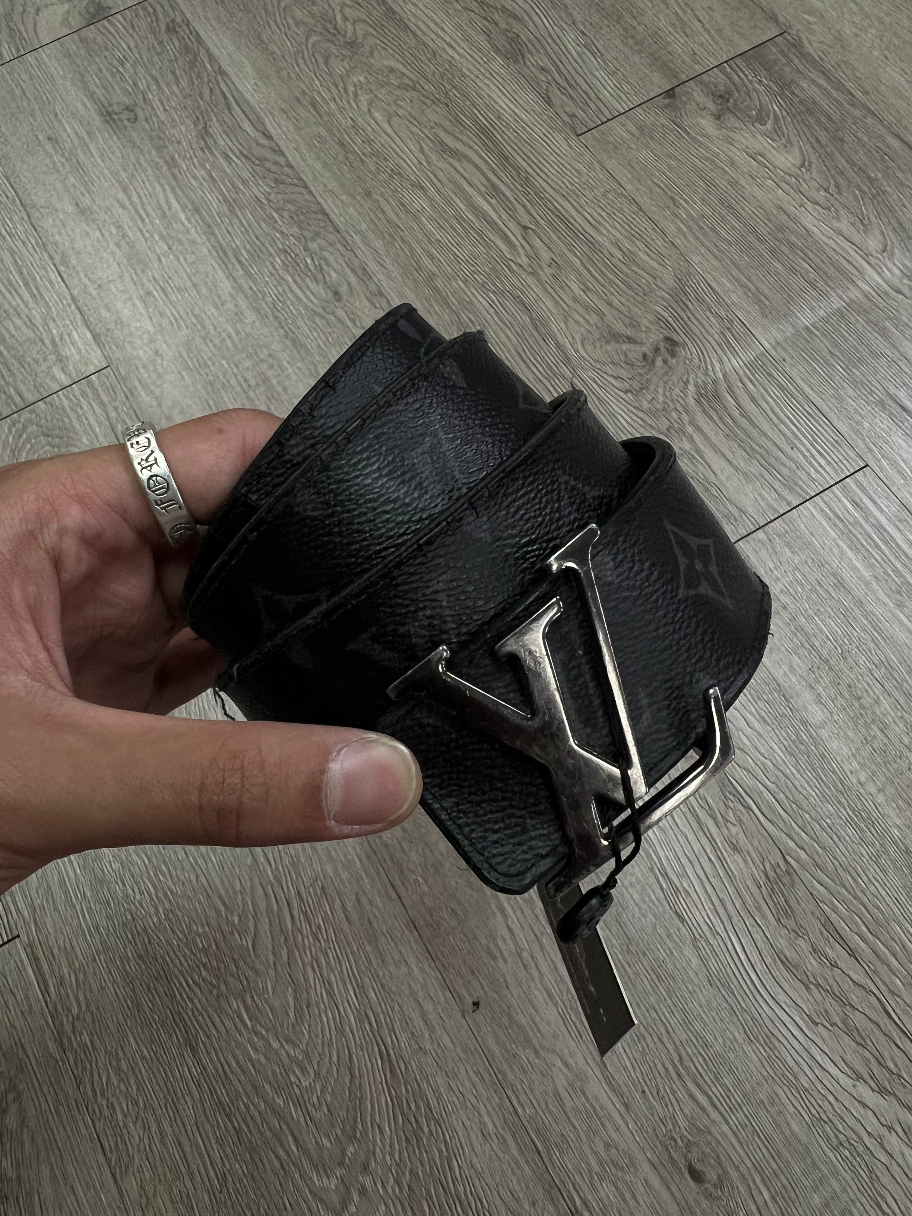 Louis Vuitton Black Monogram Belt