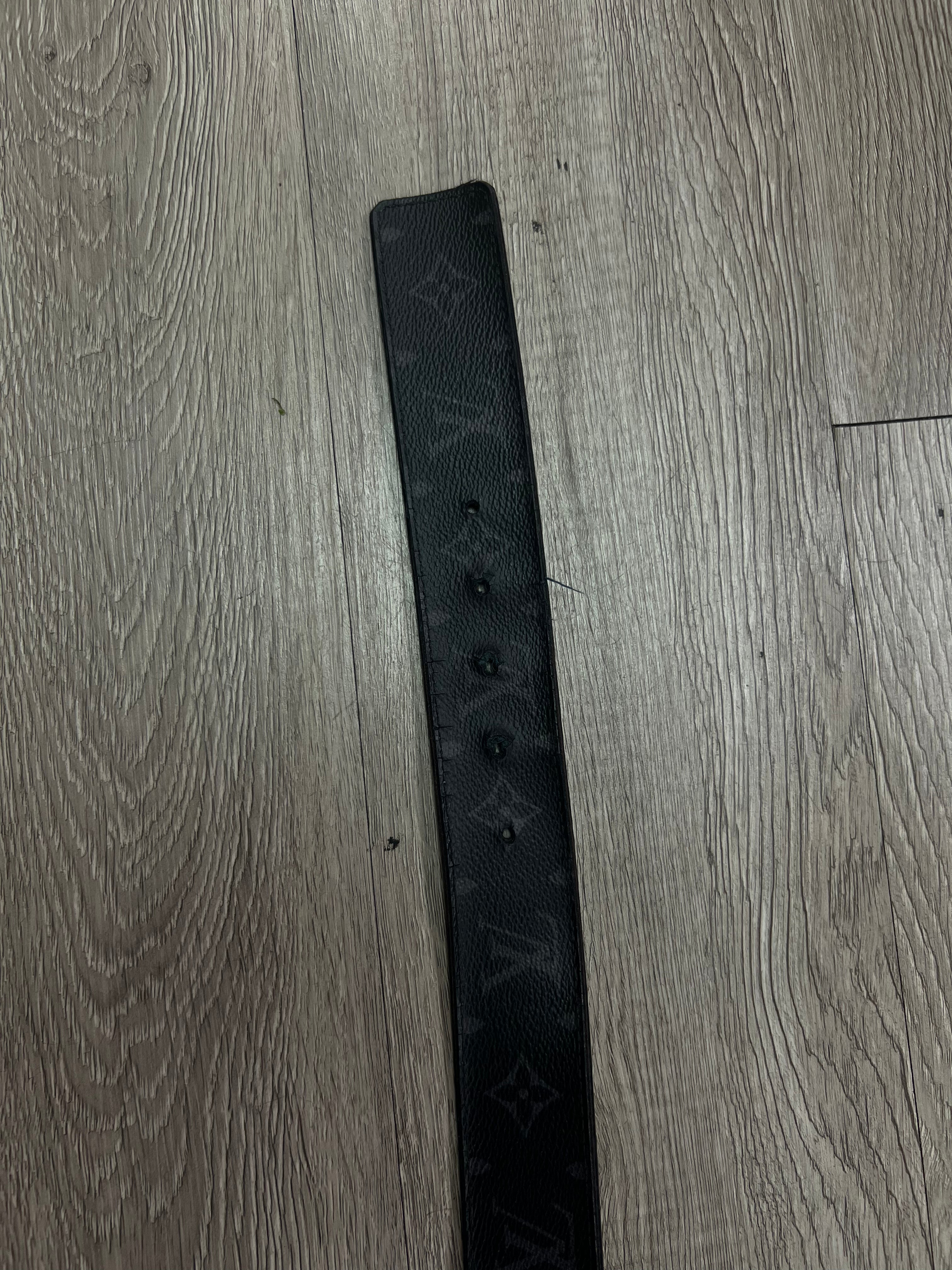 Louis Vuitton Black Monogram Belt