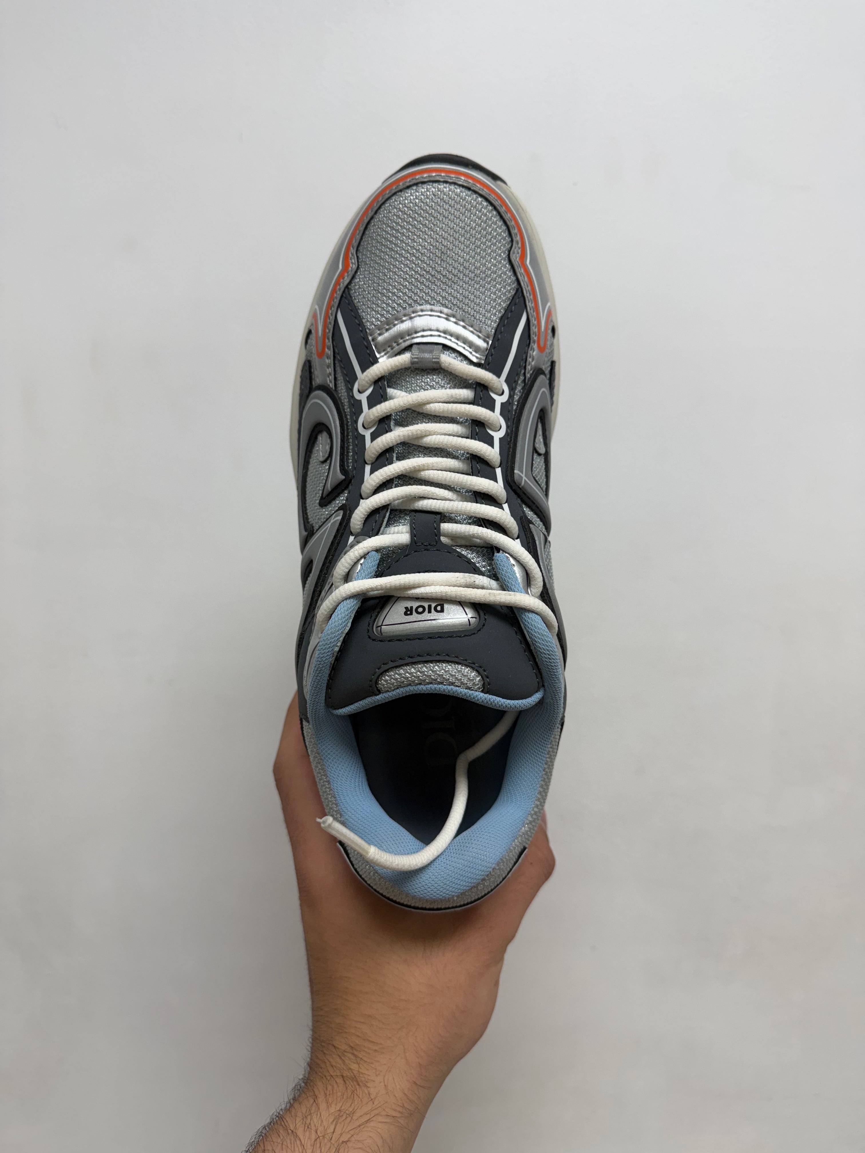 Dior Baby Blue Silver B30 Sneakers