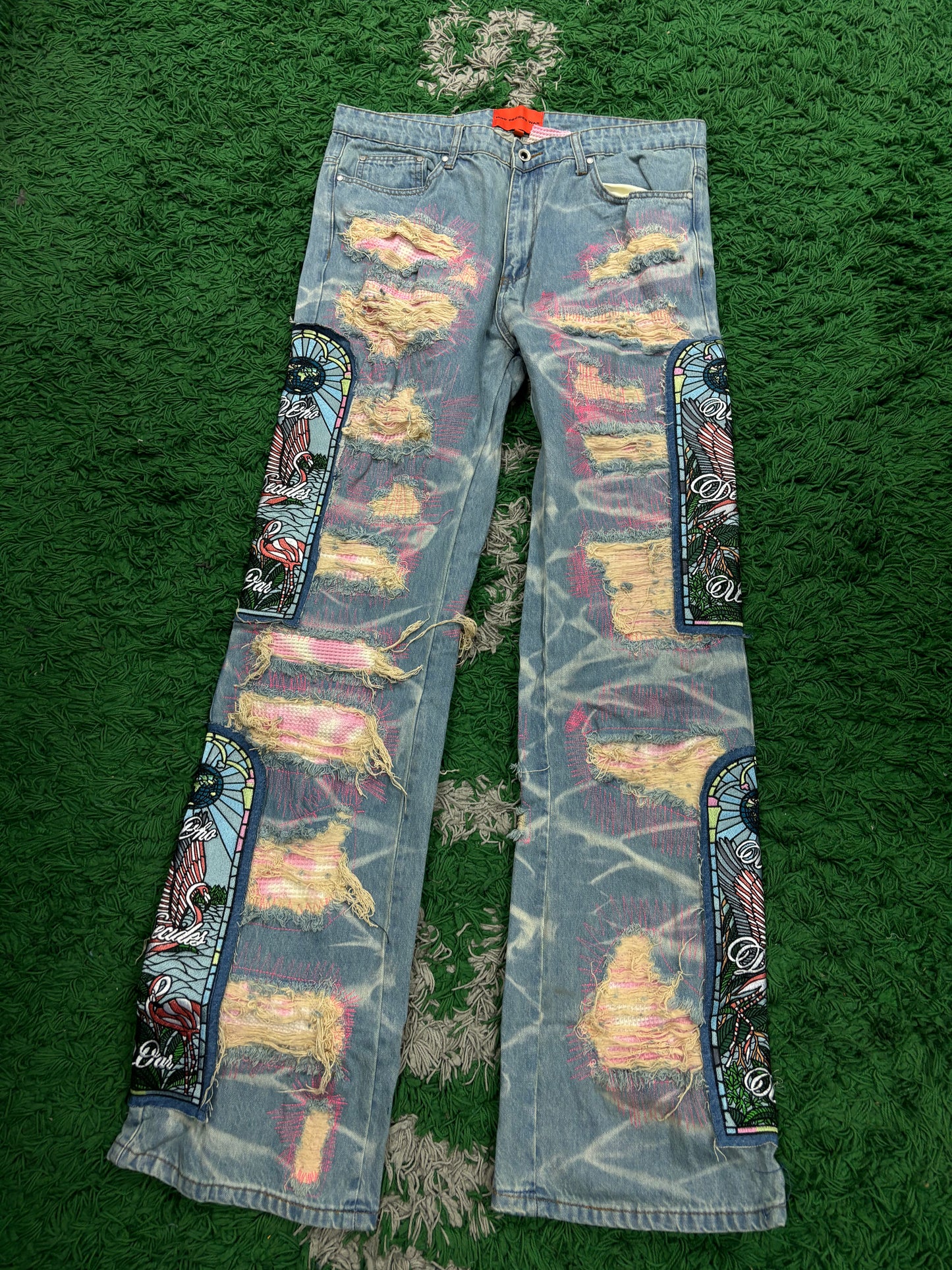 WDW Flamingo Jeans